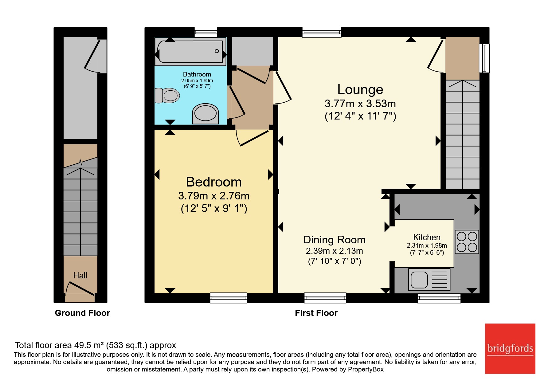 60, Chidswell Lane, West Yorkshire floorplan