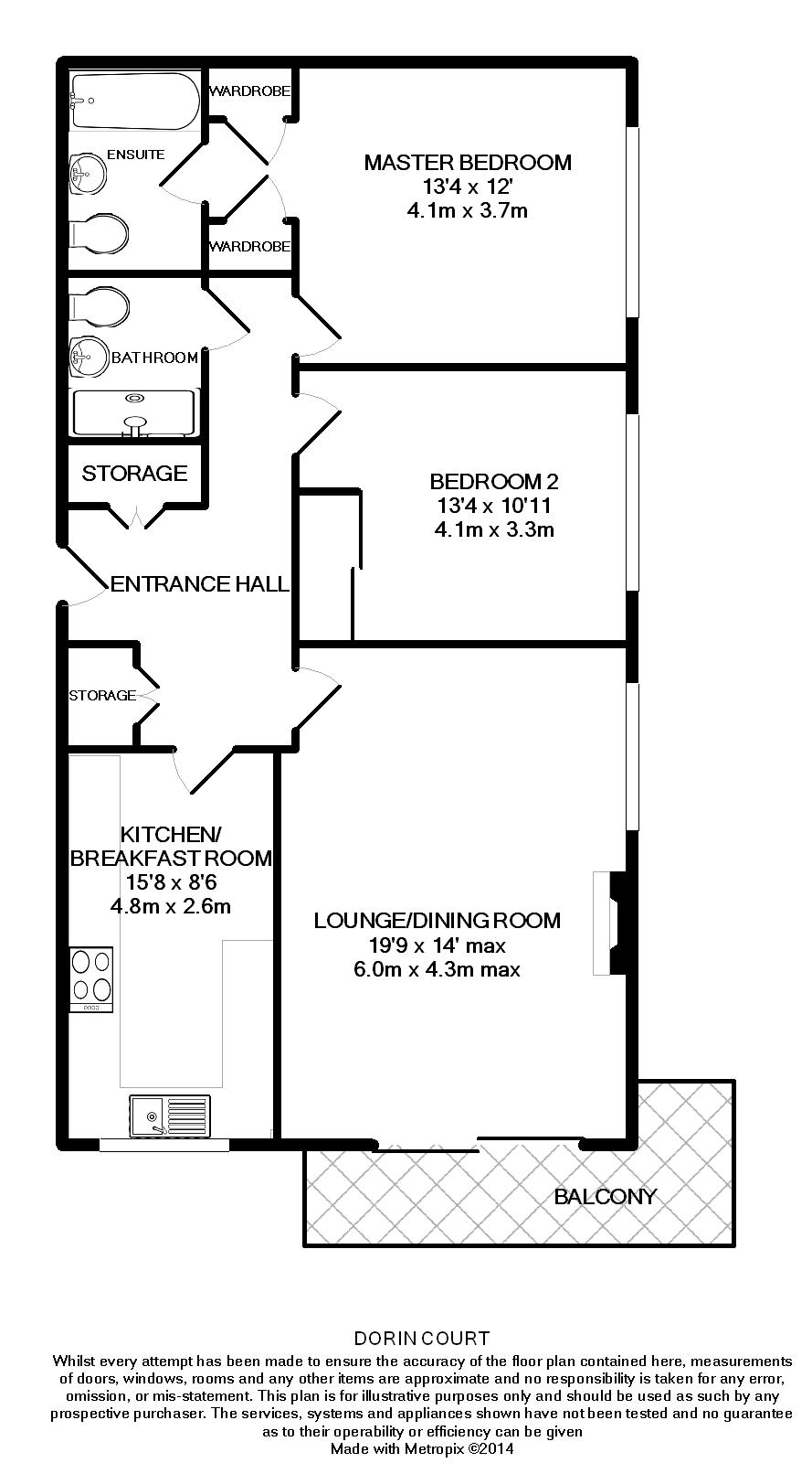 Dorin Court, Landscape Road, Warlingham, Surrey CR6, 2 bedroom flat for