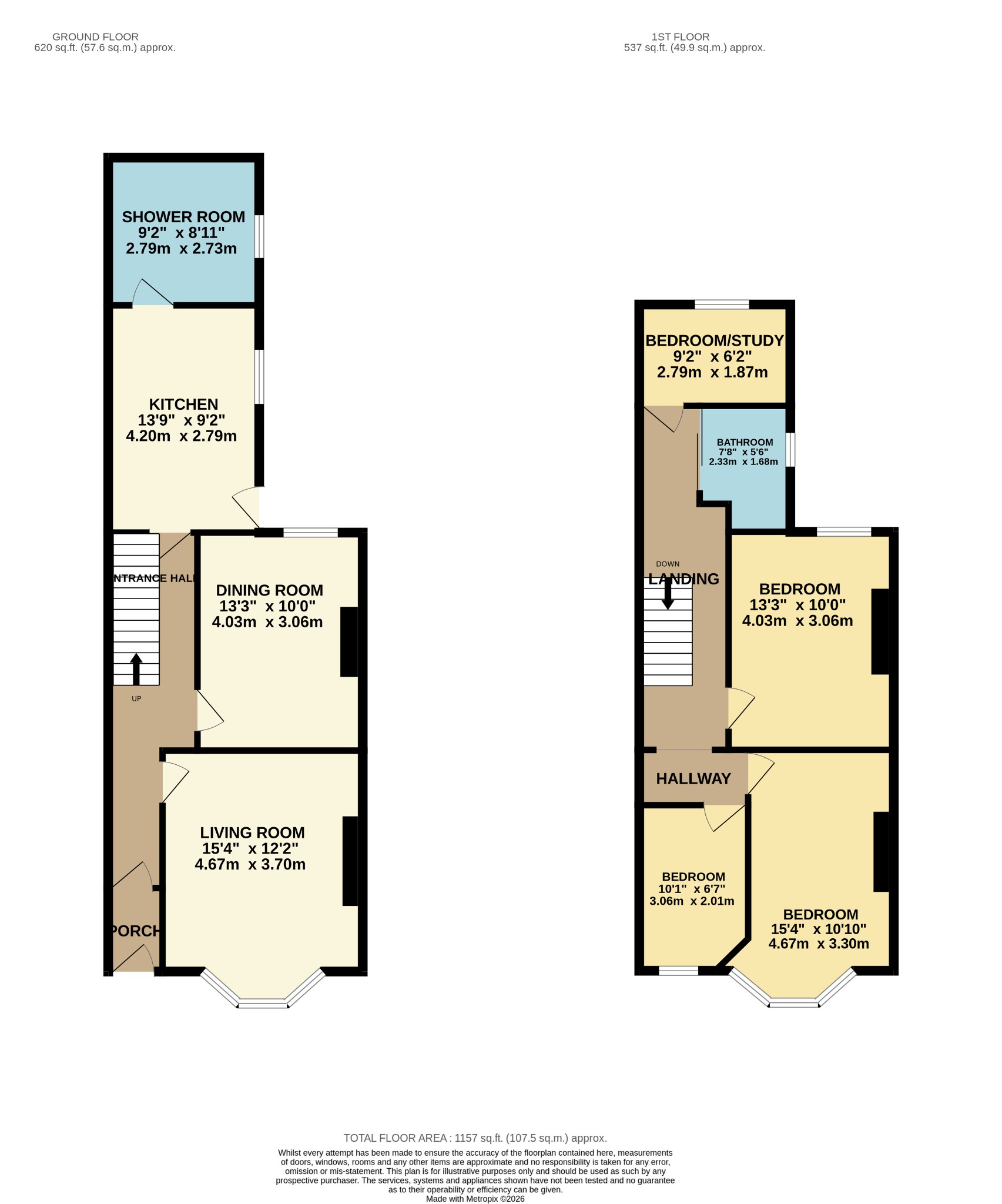 100, Victoria Road, Plymouth floorplan