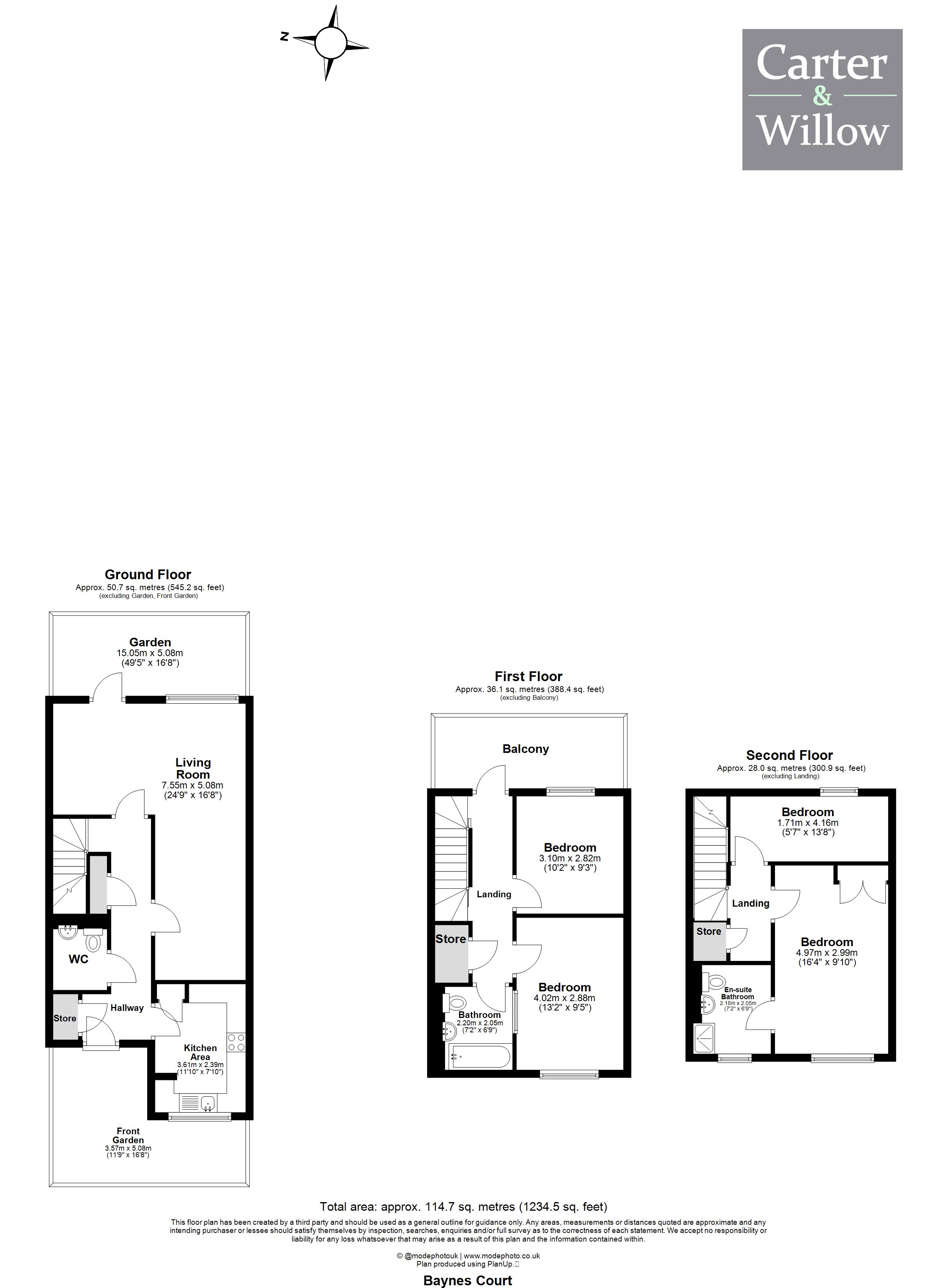 16, Baynes Crescent, Dagenham floorplan