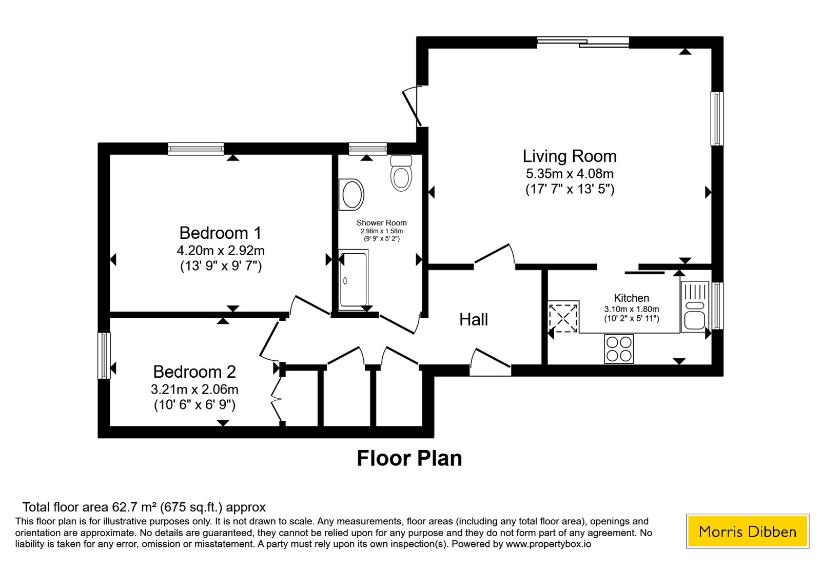 6, Old Parsonage Court, Winchester floorplan