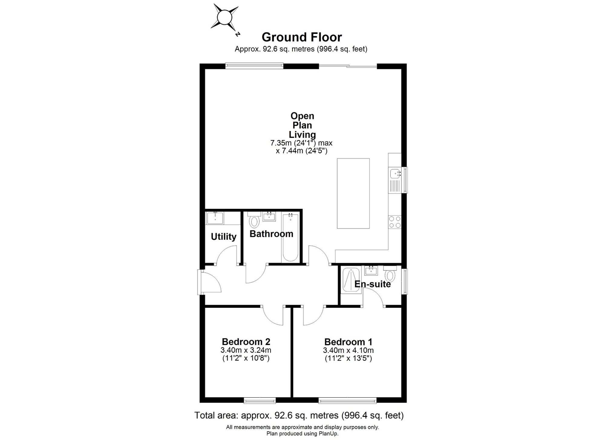 Apt 2, York House 1C Wayside Crescent, Harrogate floorplan