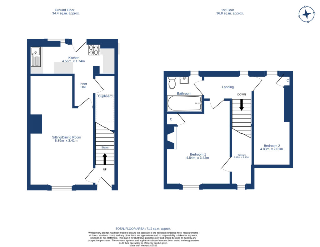 143, Lower Granton Road, Edinburgh floorplan