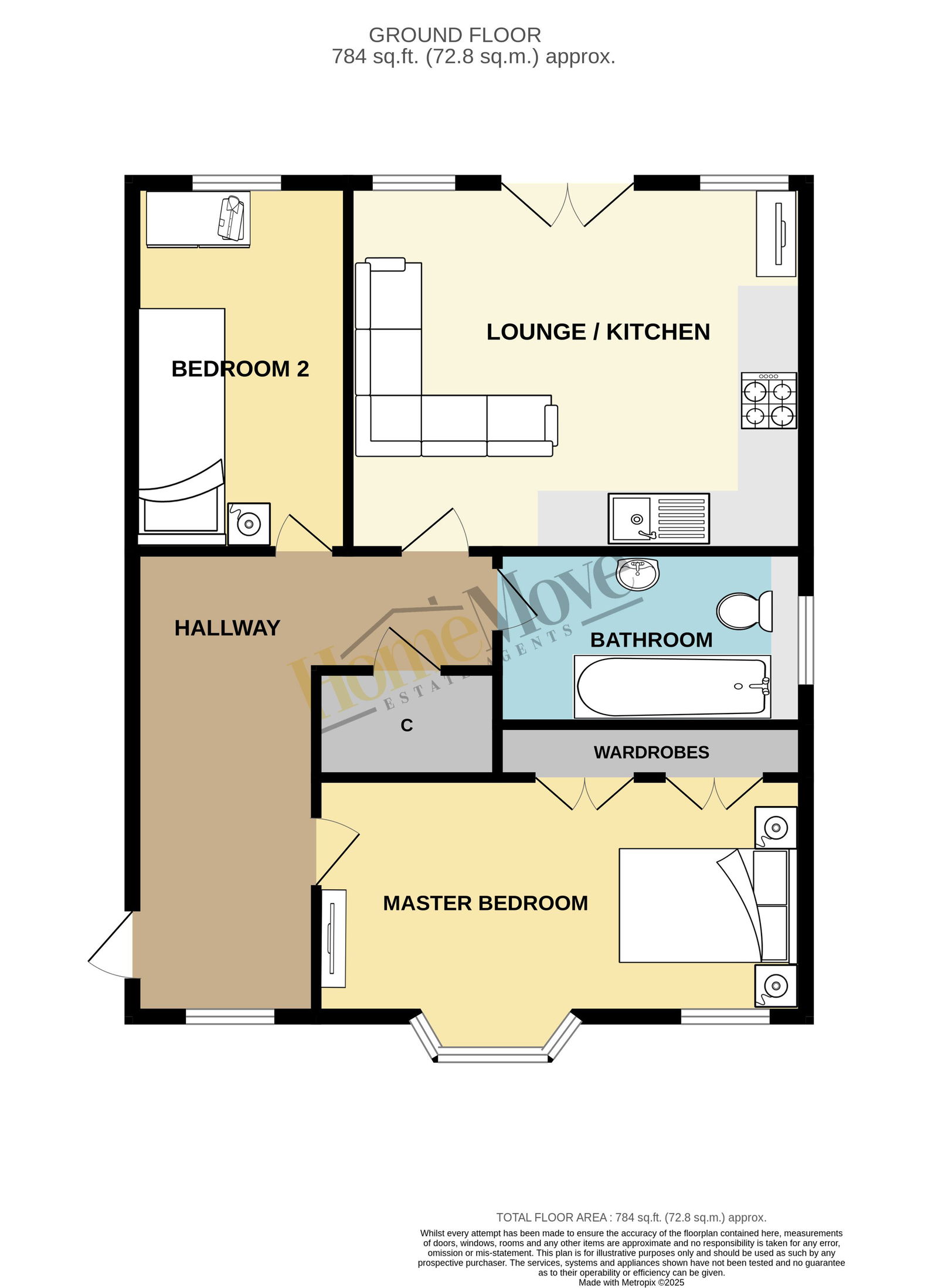 11, Newton Street, Olney floorplan
