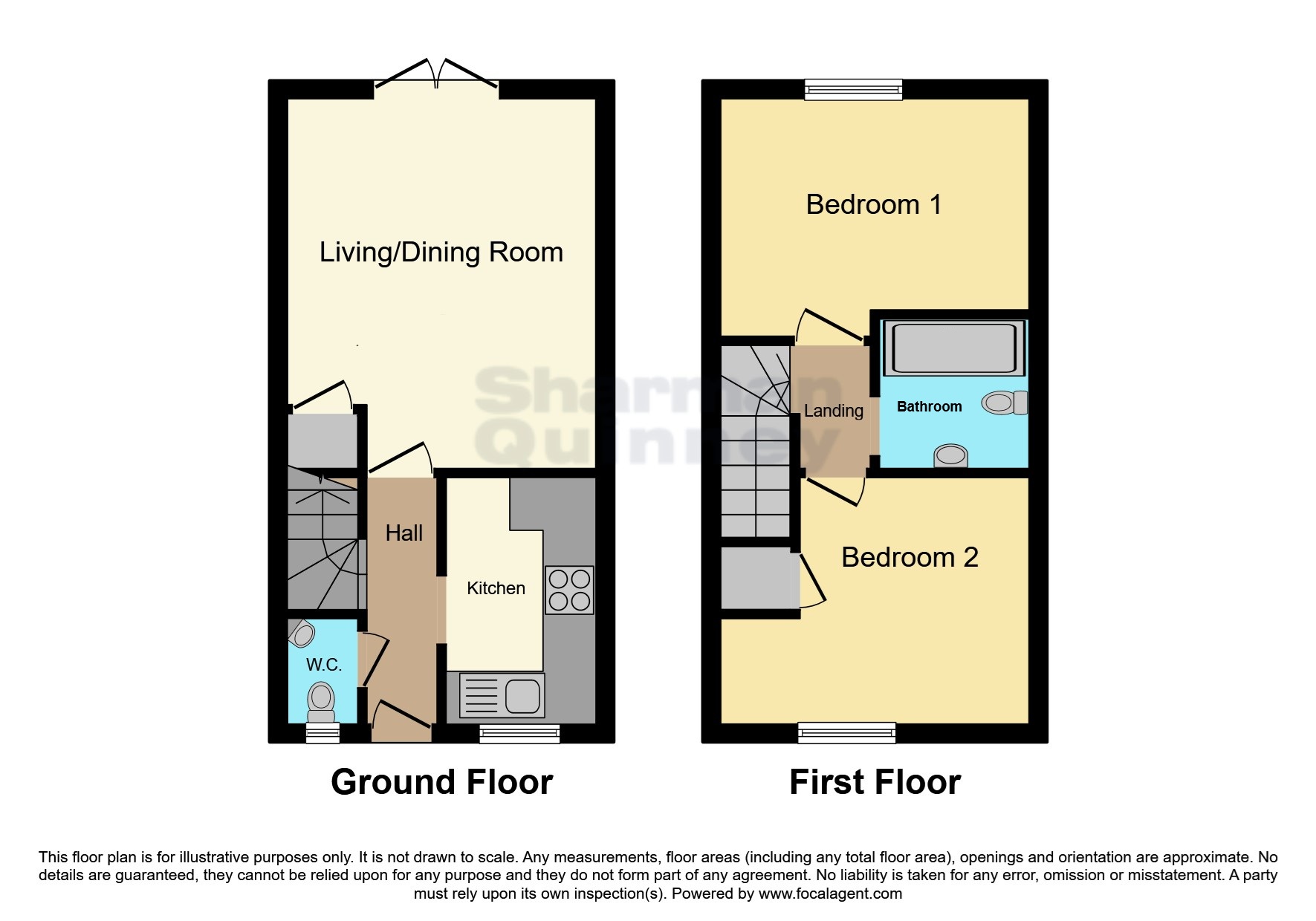 6, Harlech Court, Kettering floorplan