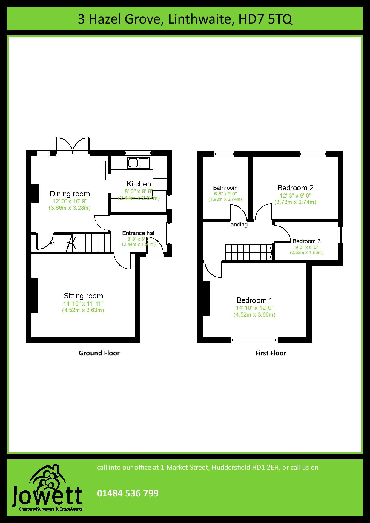 3 Bedrooms Semi-detached house for sale in Hazel Grove, Cowlersley Lane, Linthwaite, Huddersfield HD7