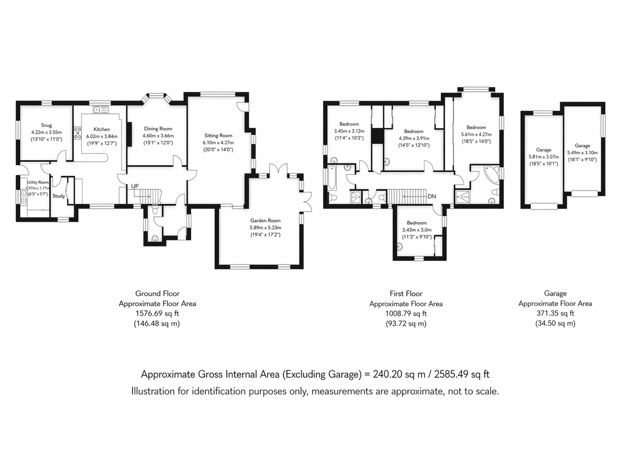 Sussex Cottage Harlequin Lane, Crowborough floorplan