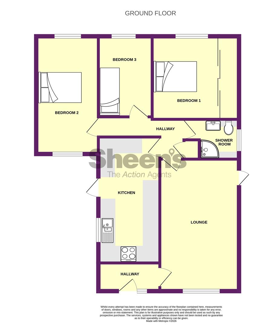 26A, Rosemary Way, Jaywick Village floorplan