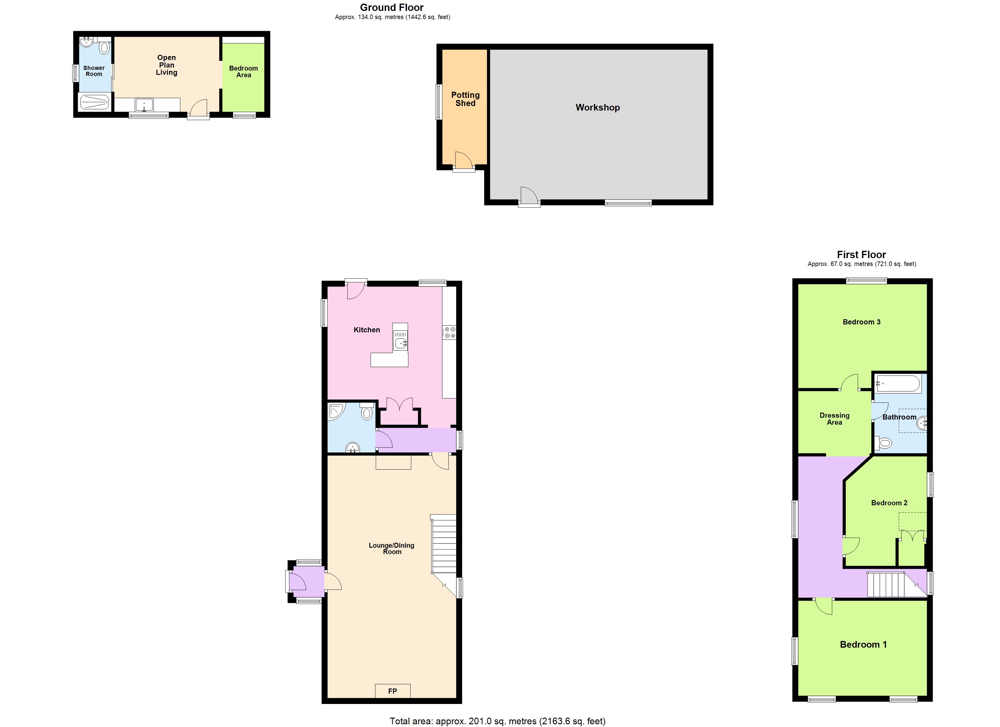 1, Well Road, Dyfed floorplan