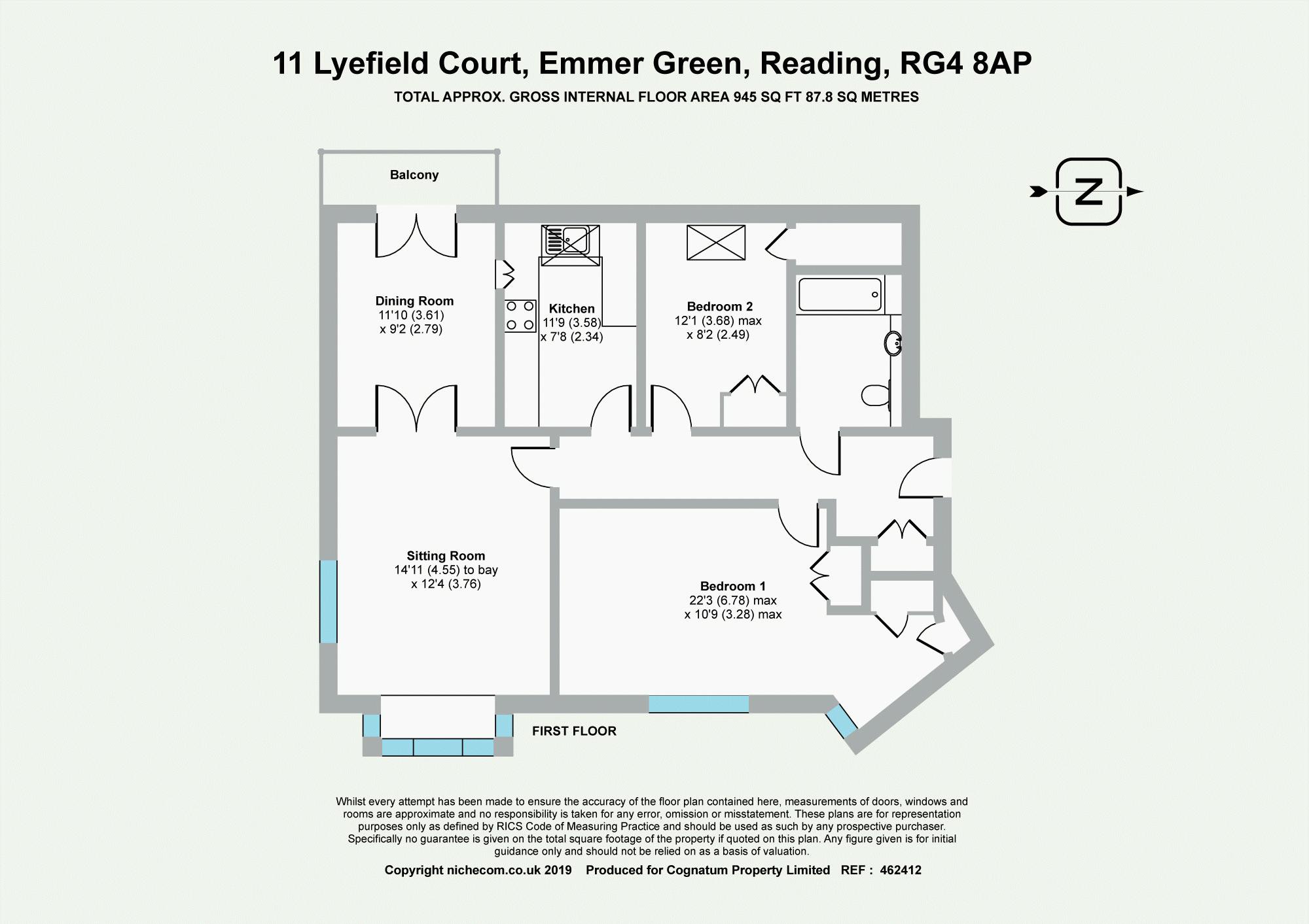 2 Bedrooms  for sale in Lyefield Court, Emmer Green, Reading RG4