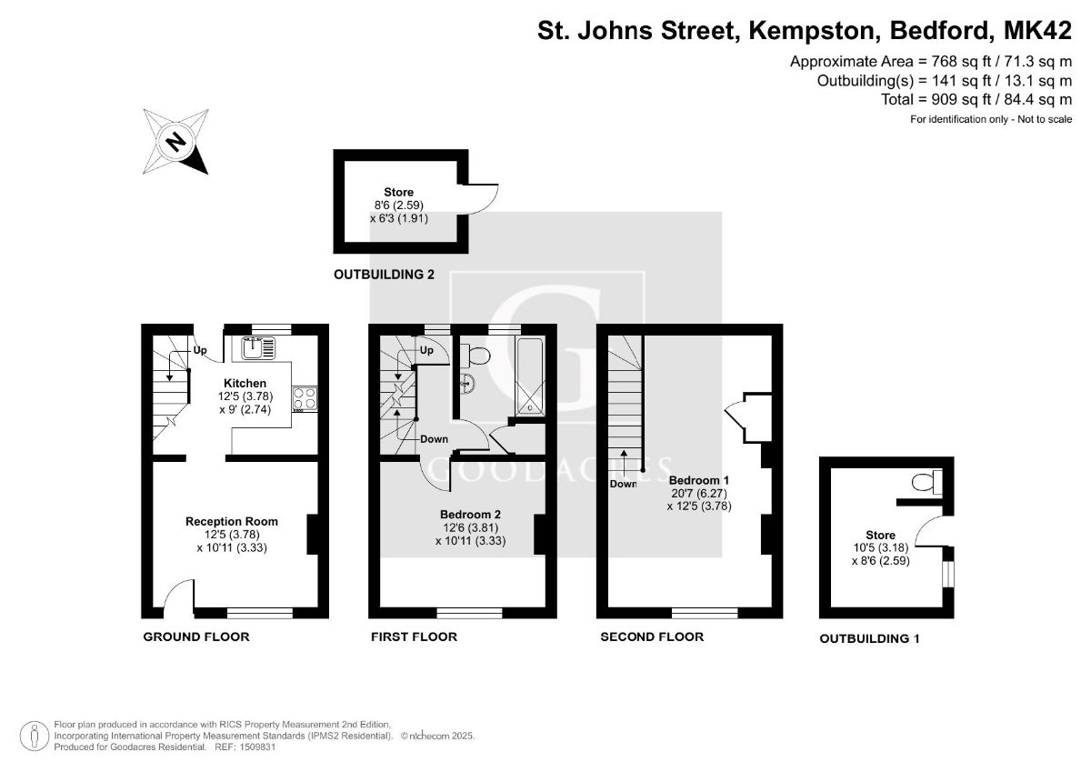 50 St. Johns Street, Bedford floorplan