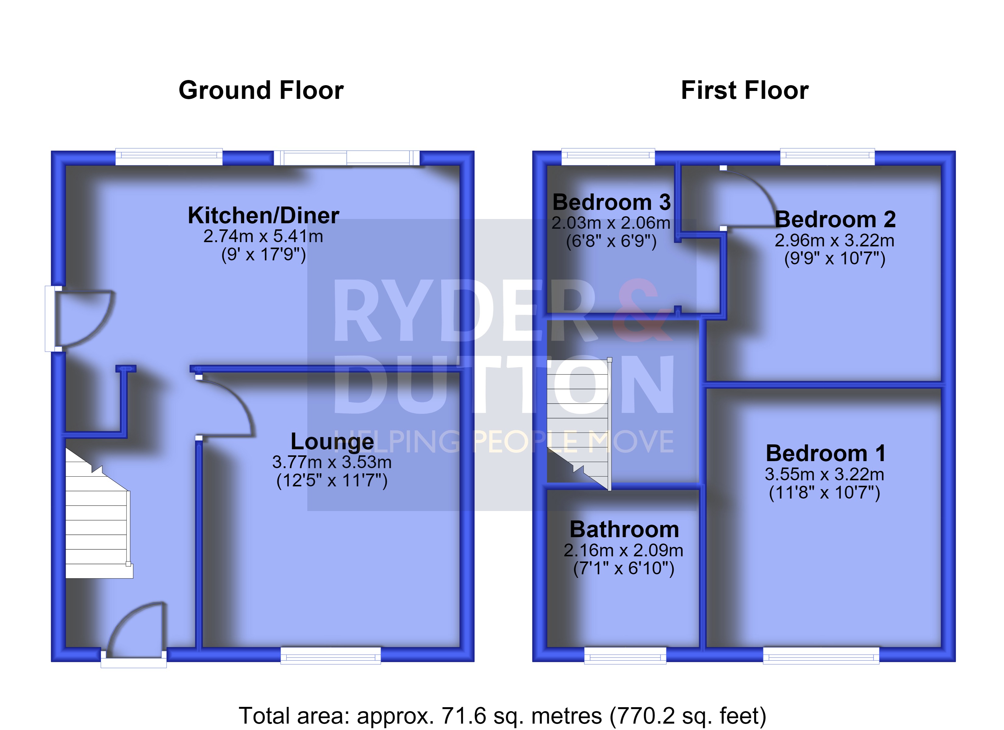 6, Fernview Drive, Bury floorplan