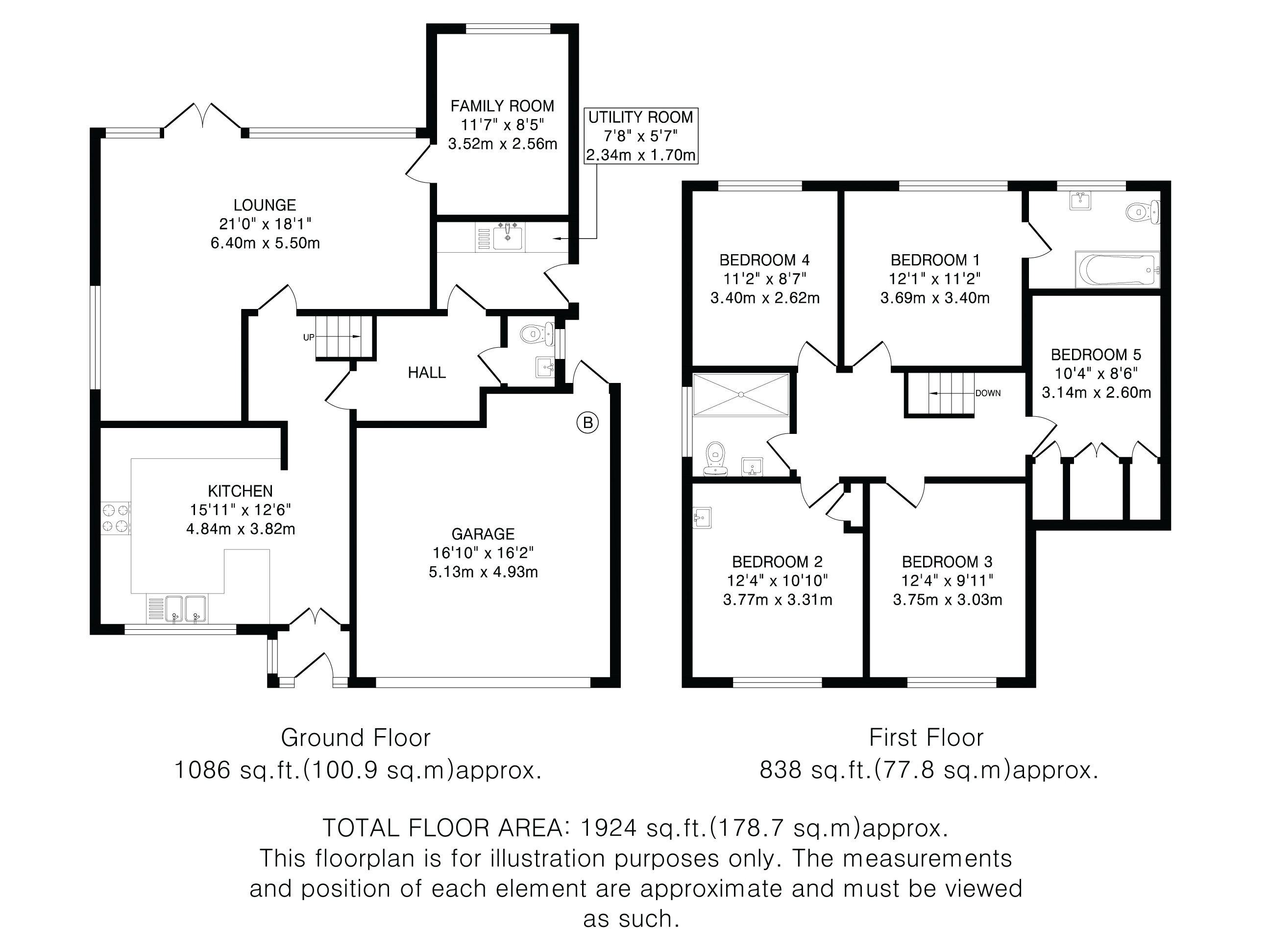 4, Lower Mardley Hill, Welwyn floorplan