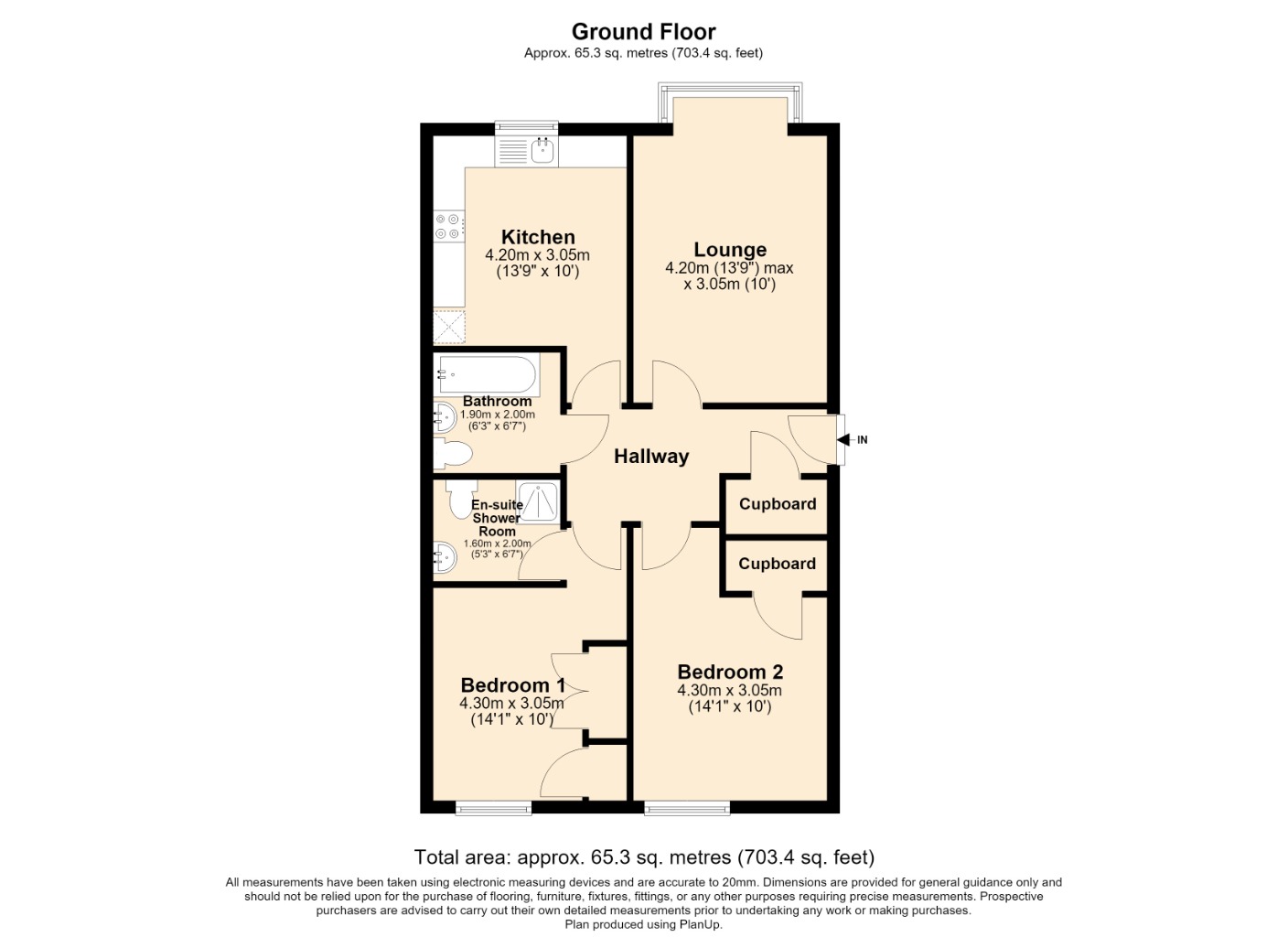 B, 13, Mill Street, Kirkcaldy floorplan