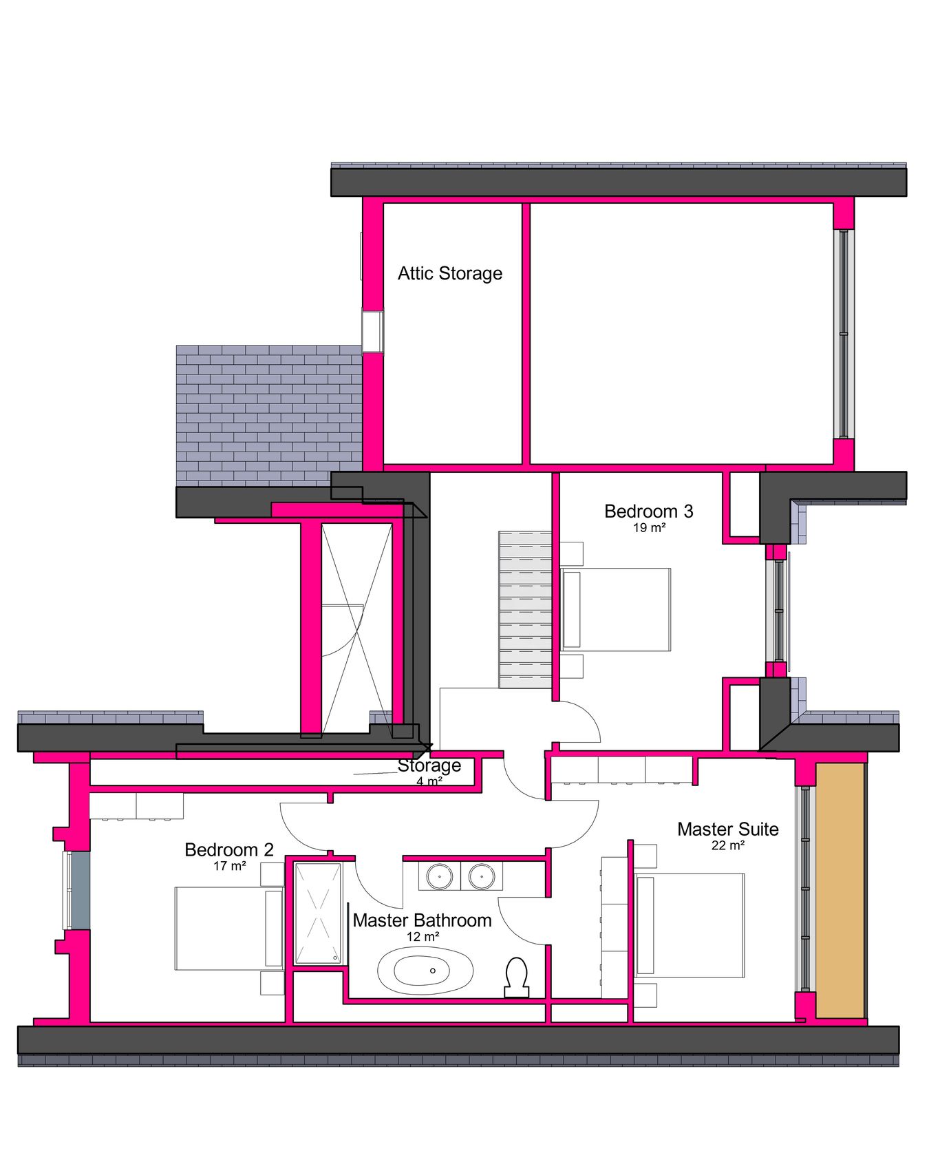 Tlysfan, Pwllheli floorplan