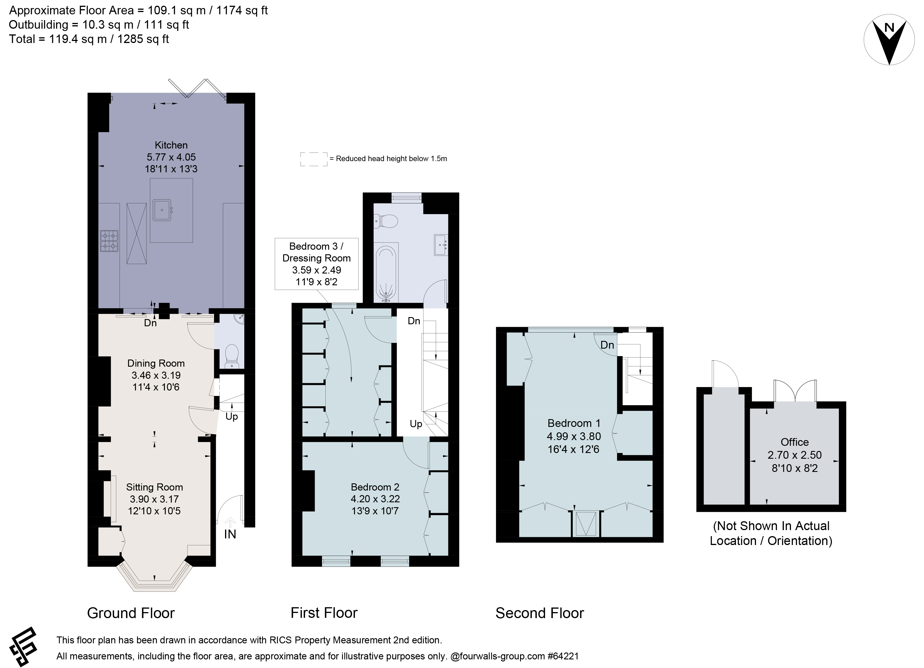 Islip Road, Oxford, Oxfordshire OX2, 3 bedroom terraced house for sale