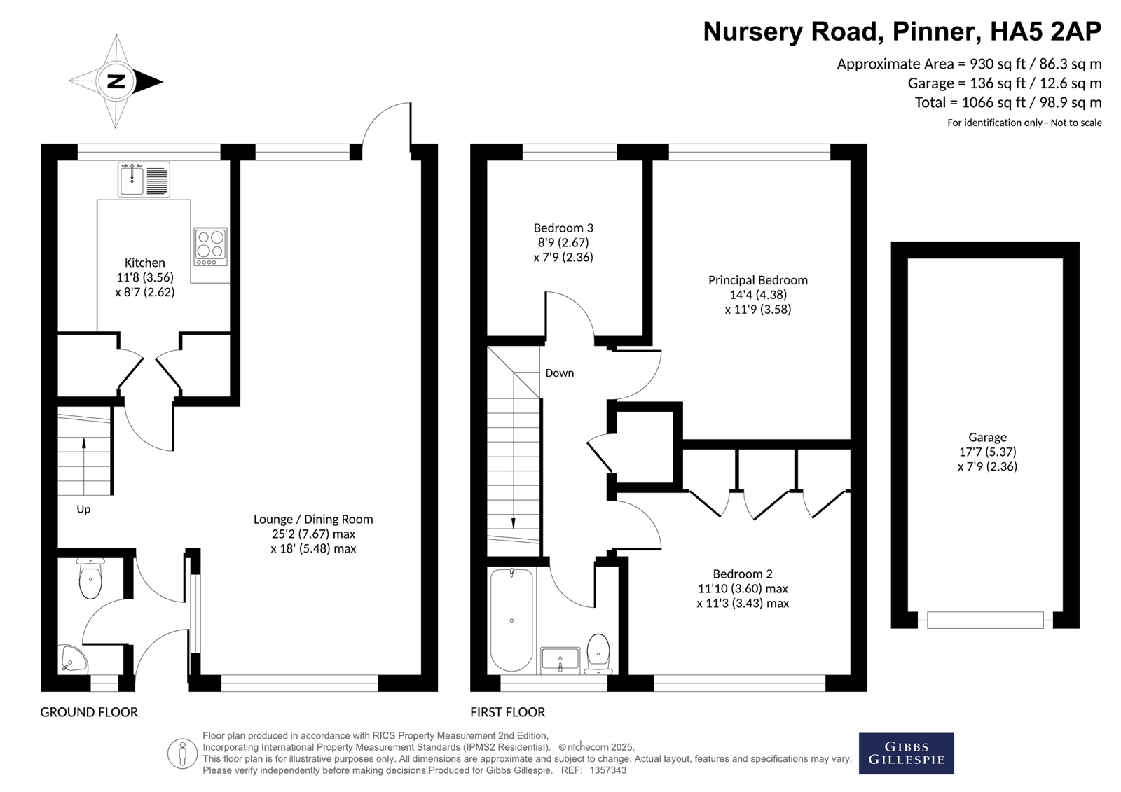 29, Tulip Court, Pinner floorplan