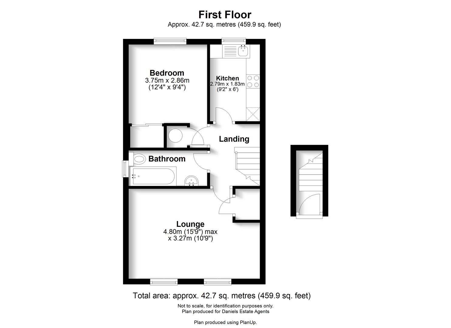 16, Milford Close, St. Albans floorplan