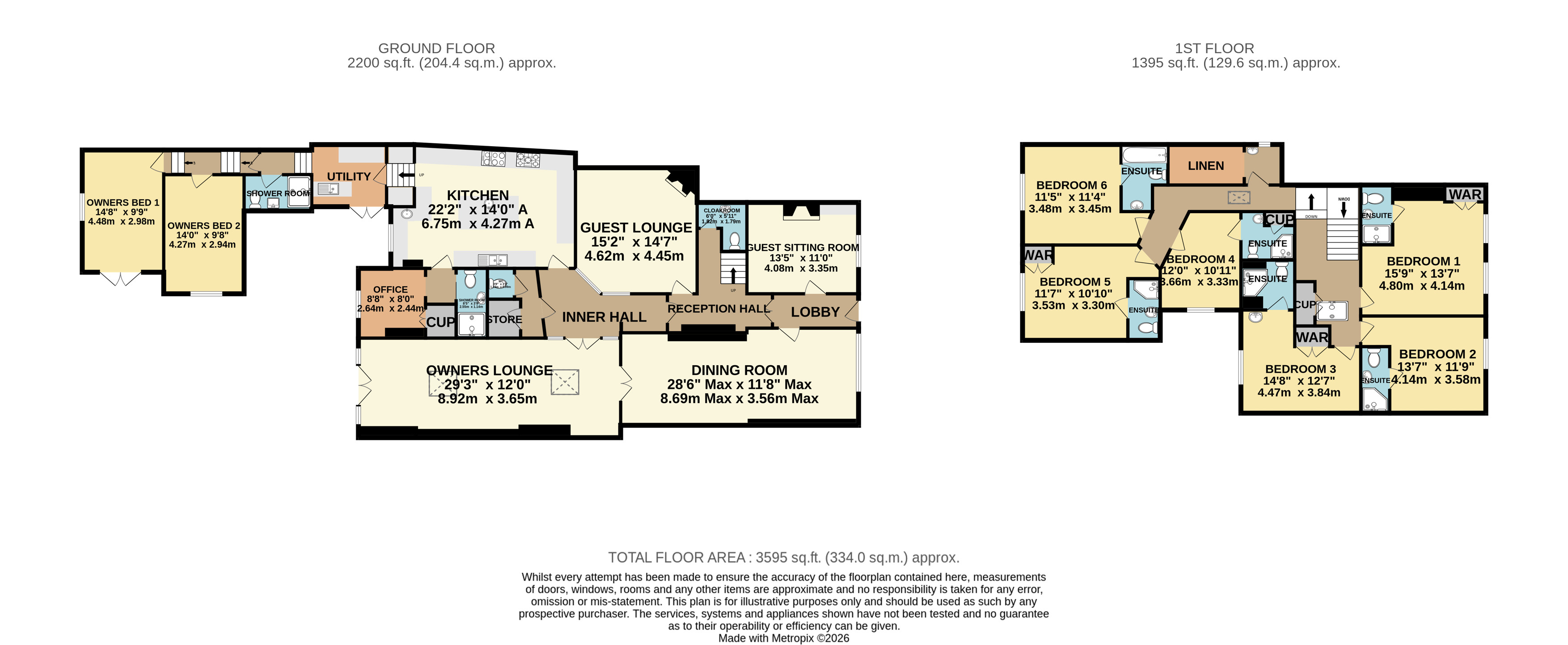 Exmoor House Resi, 12, West Street, Minehead floorplan