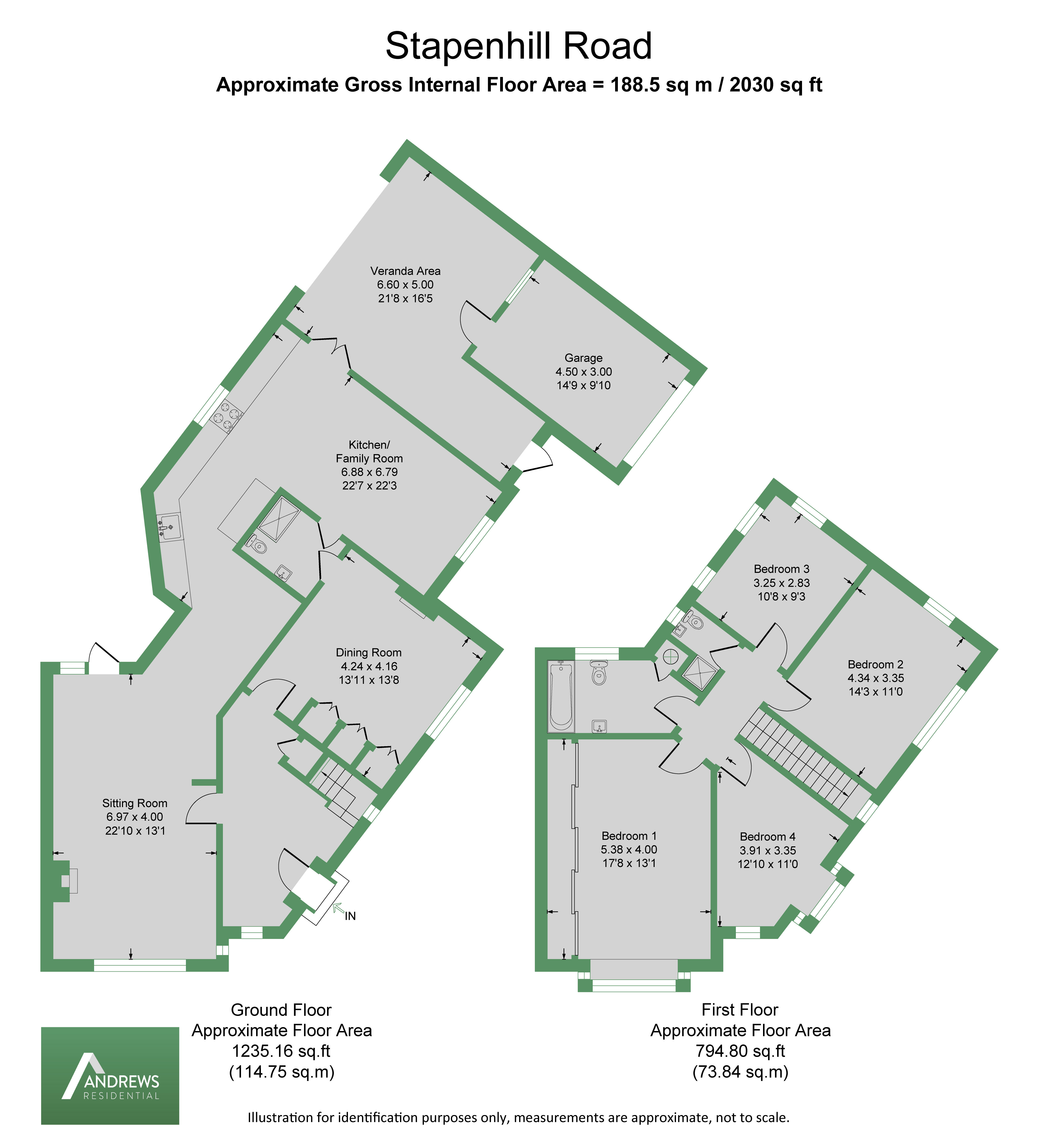 32, Stapenhill Road, Wembley floorplan