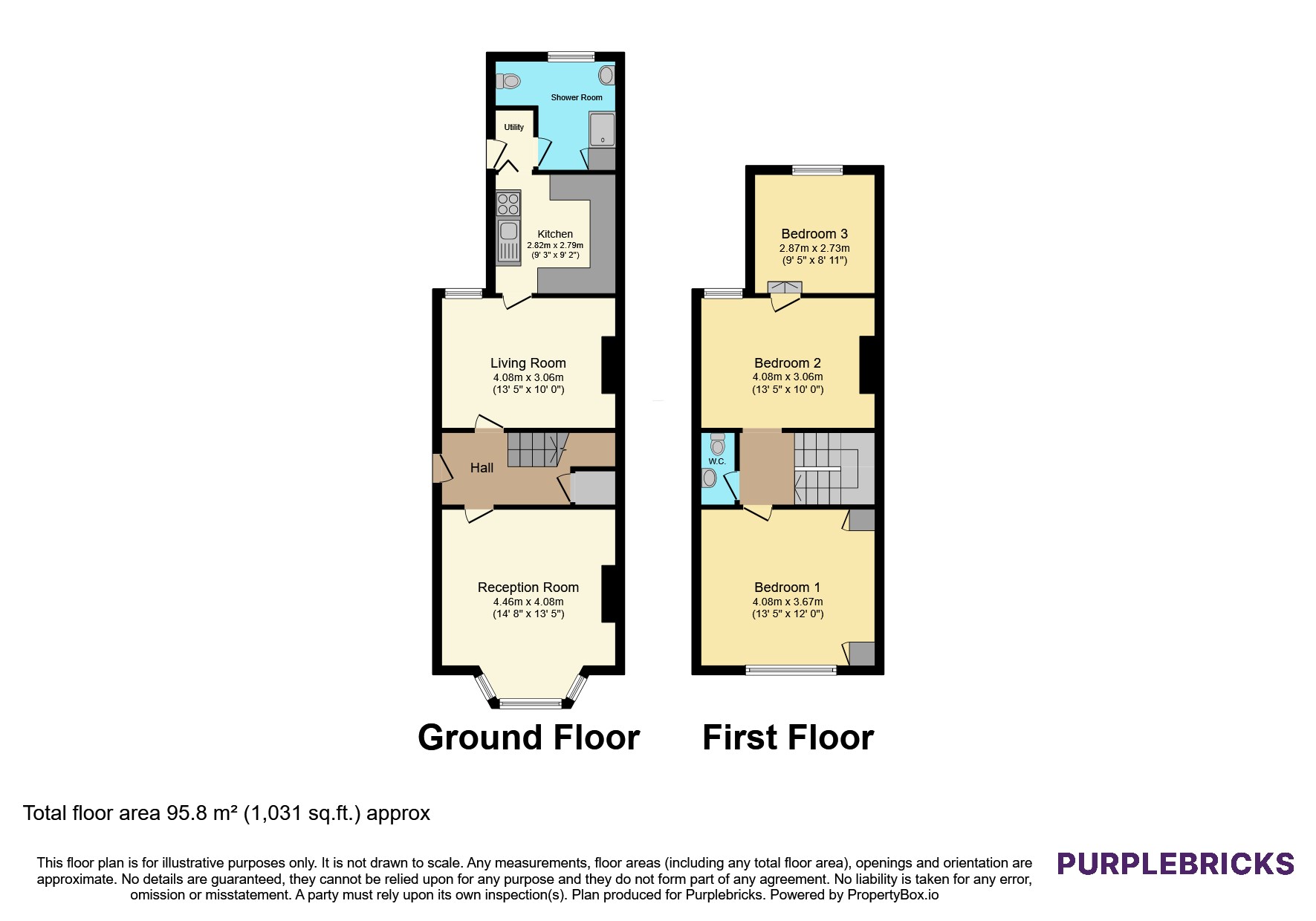 Brightwell Crescent, Tooting floorplan