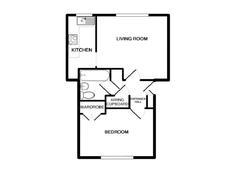 53a Victory Court, High Street, Poole floorplan