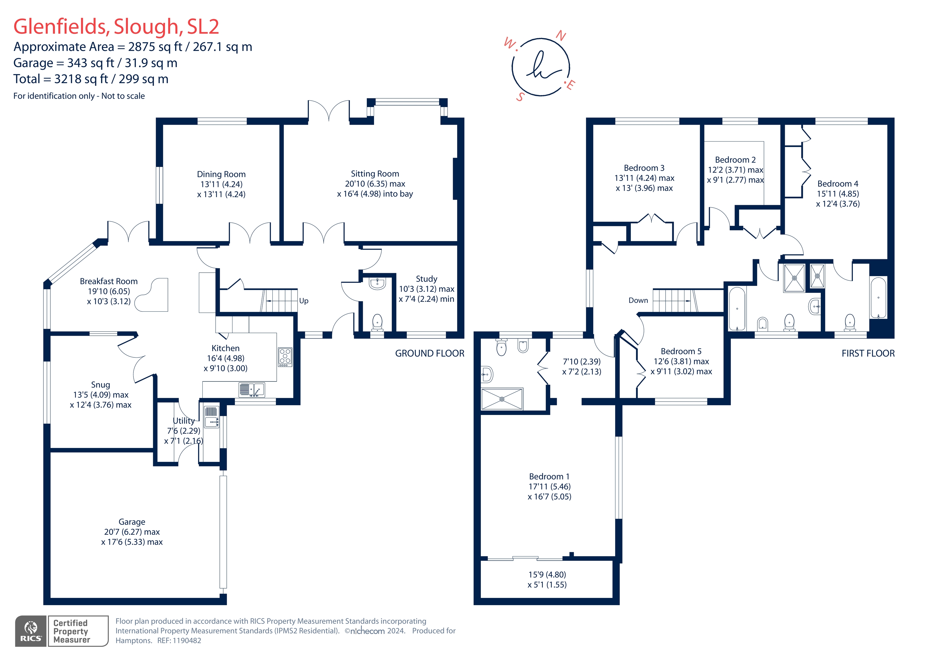 1, Glenfields, Stoke Poges floorplan