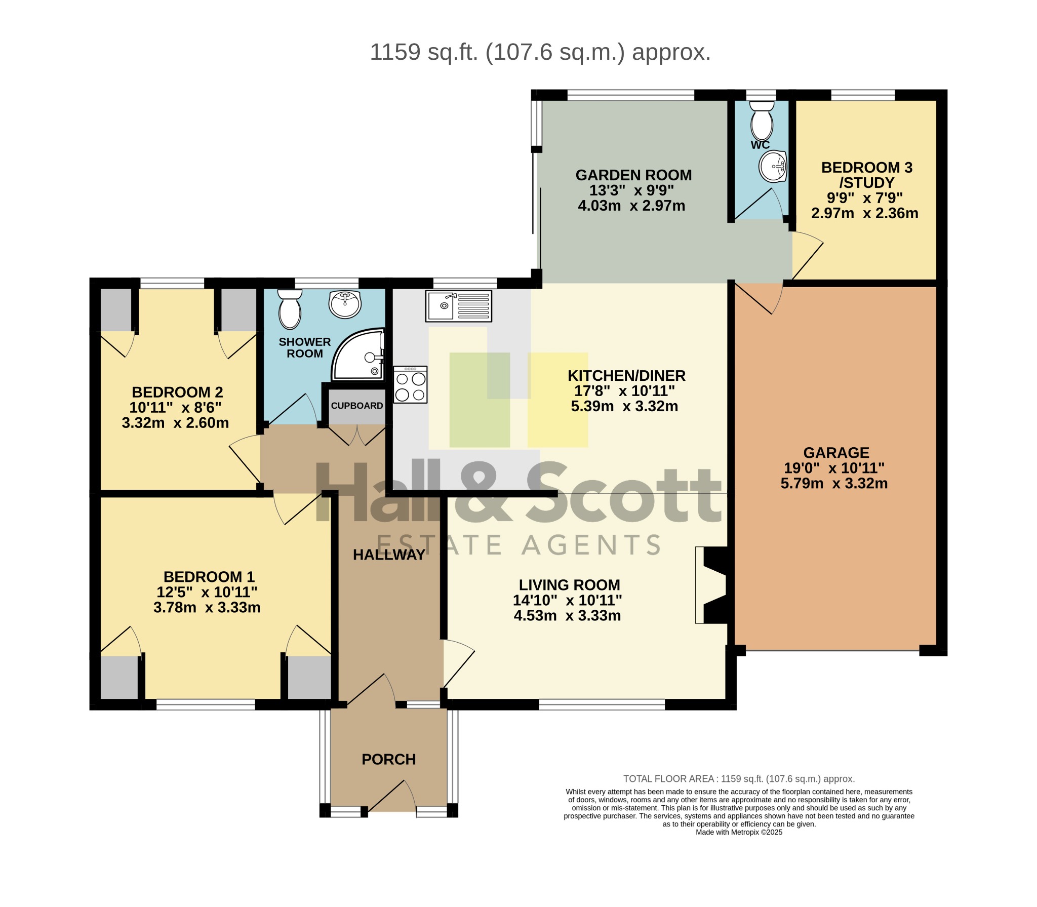 Marloes, Ottery Saint Mary floorplan