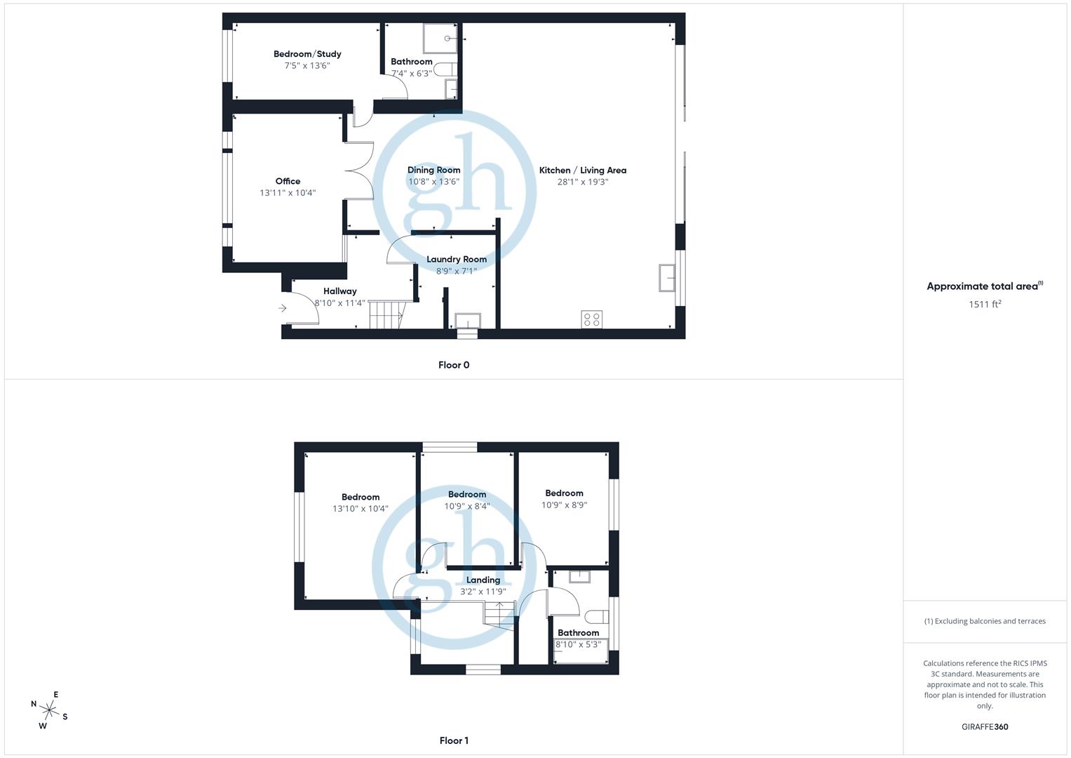 16, Whiteheath Avenue, Ruislip floorplan