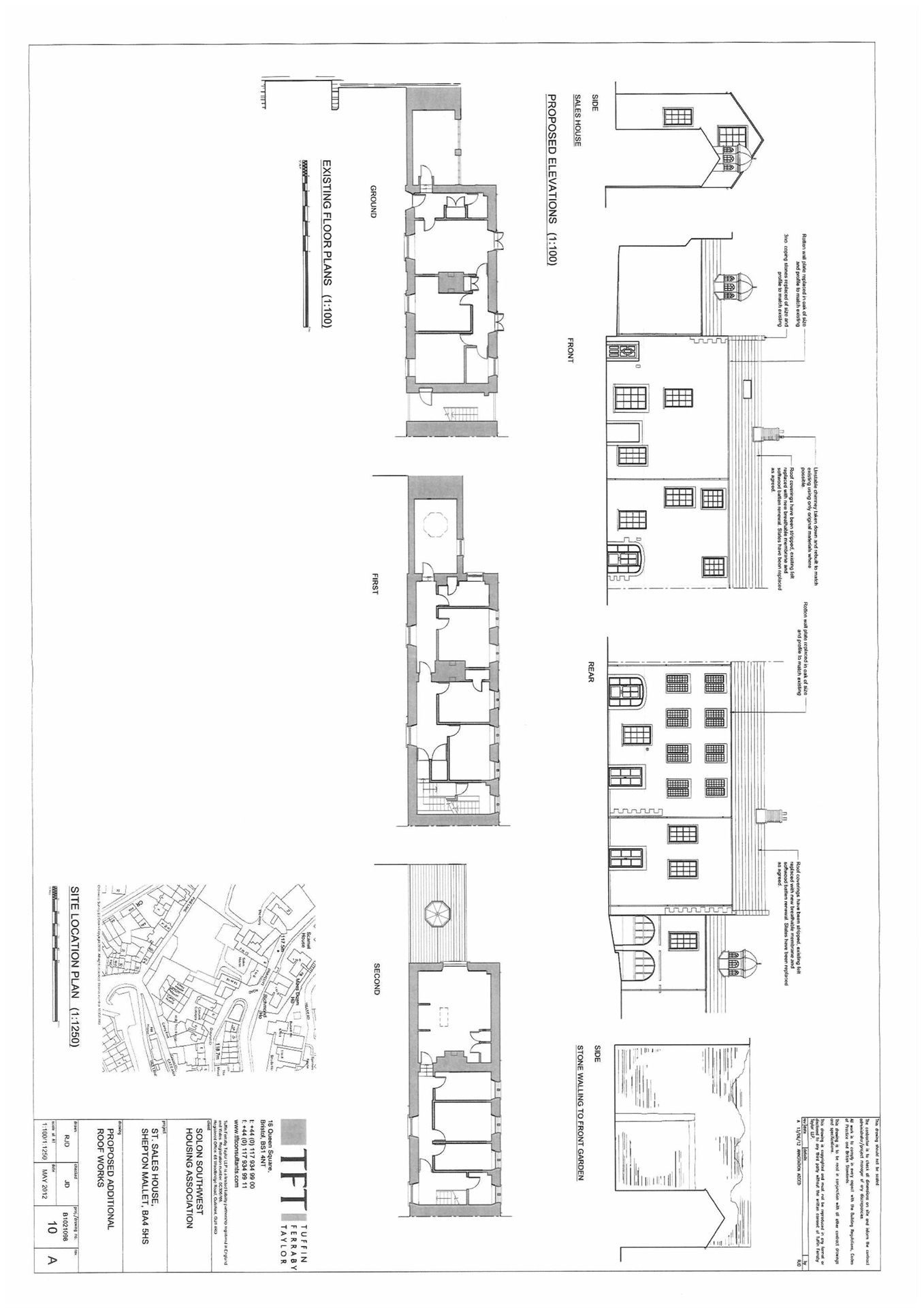 The Mead, Draycott Road, Shepton Mallet BA4, 2 bedroom flat for sale