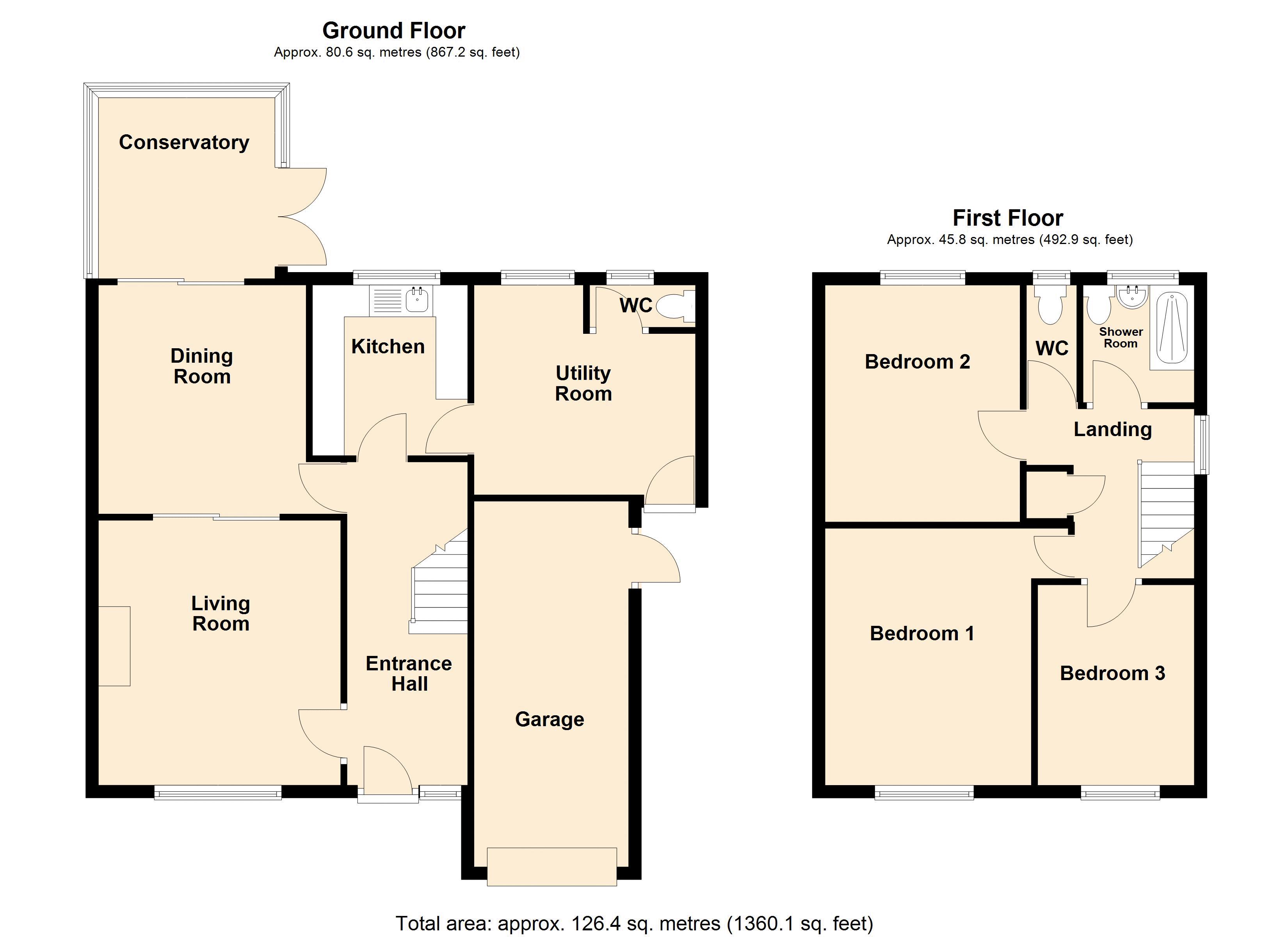 7, Willoughby Drive, Oakham floorplan