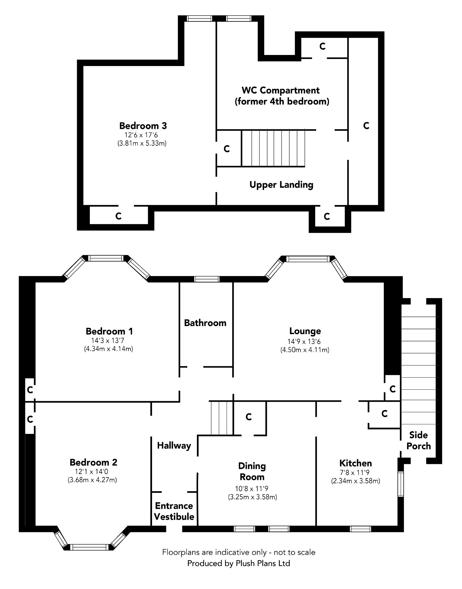 3 Bedrooms Detached bungalow for sale in Craigmuschat Road, Gourock PA19
