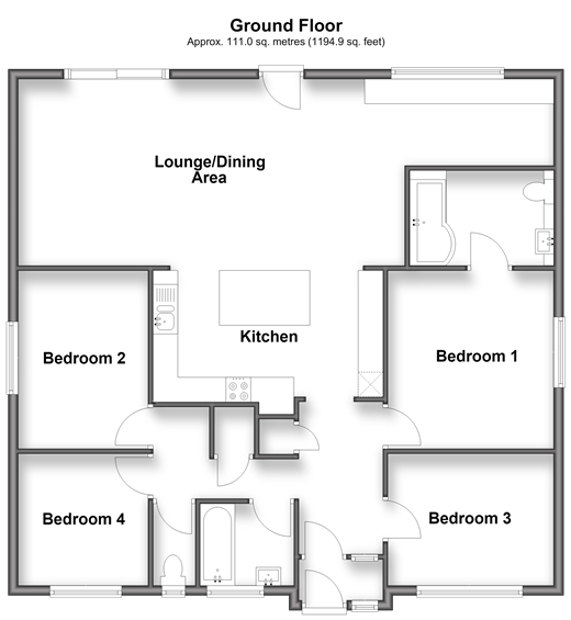 Lincoln Way, Bembridge floorplan