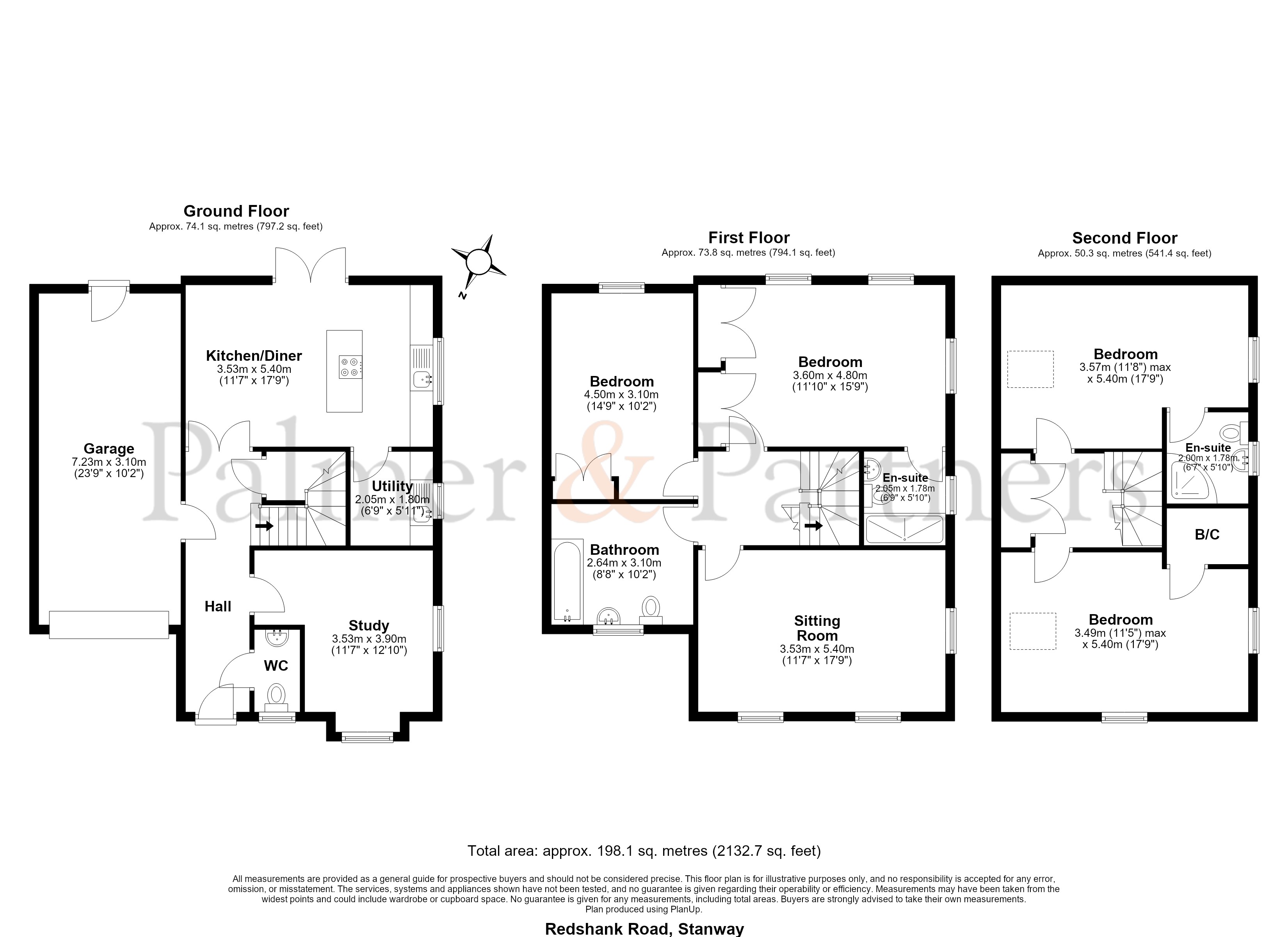 11, Redshank Road, Colchester floorplan