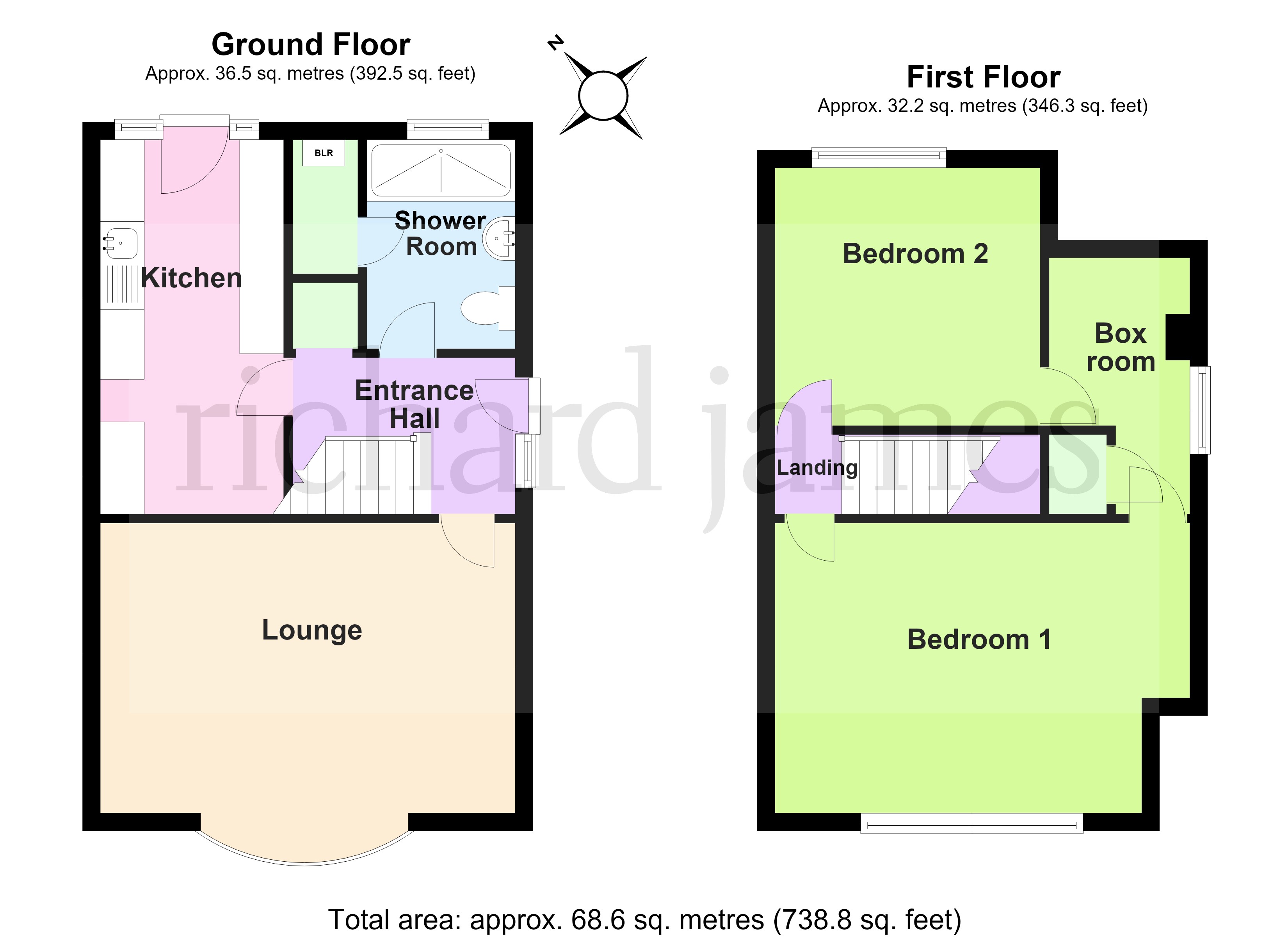 48, Silverdale Grove, Rushden floorplan