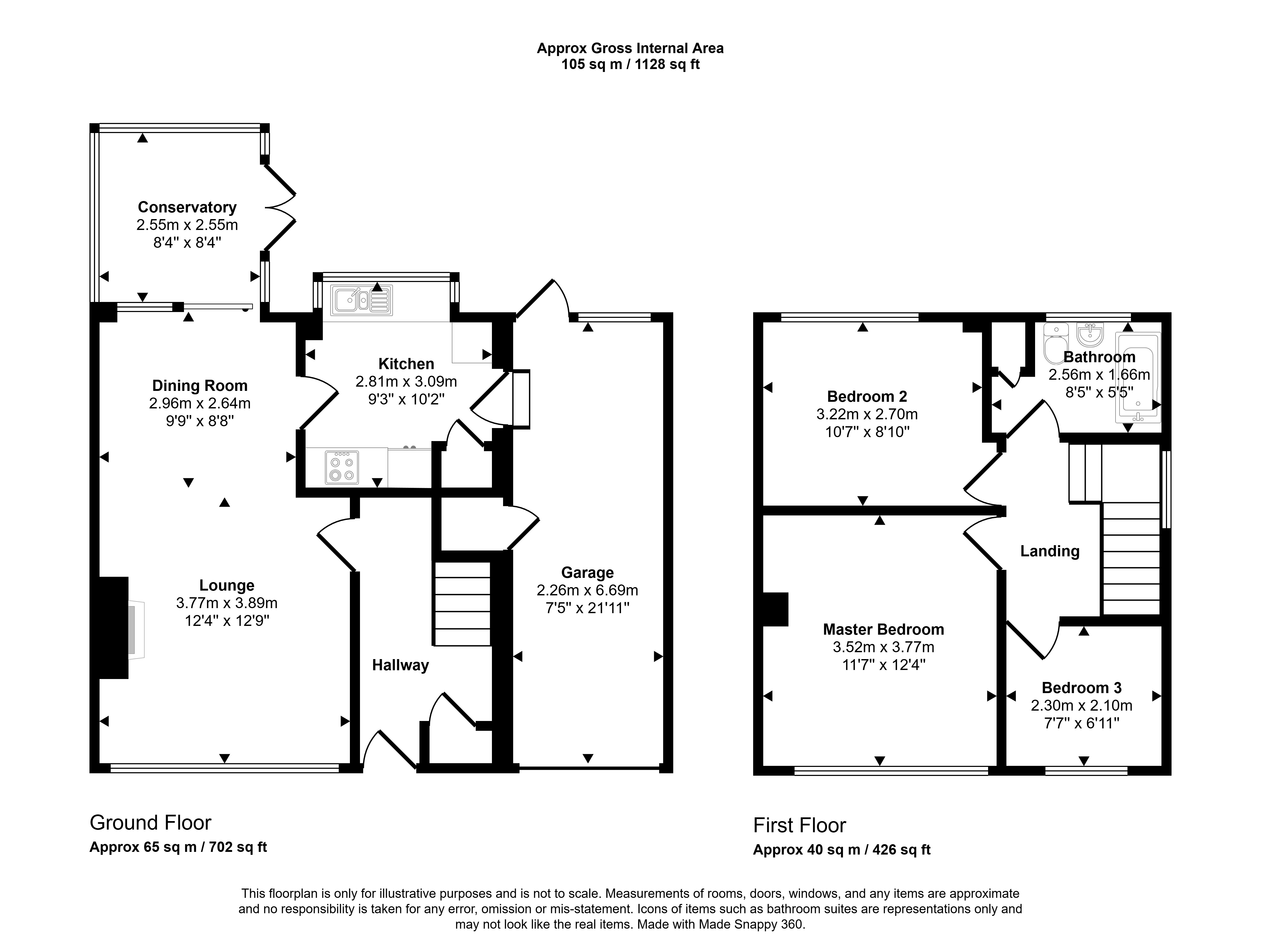 8, Megstone Avenue, Cramlington floorplan