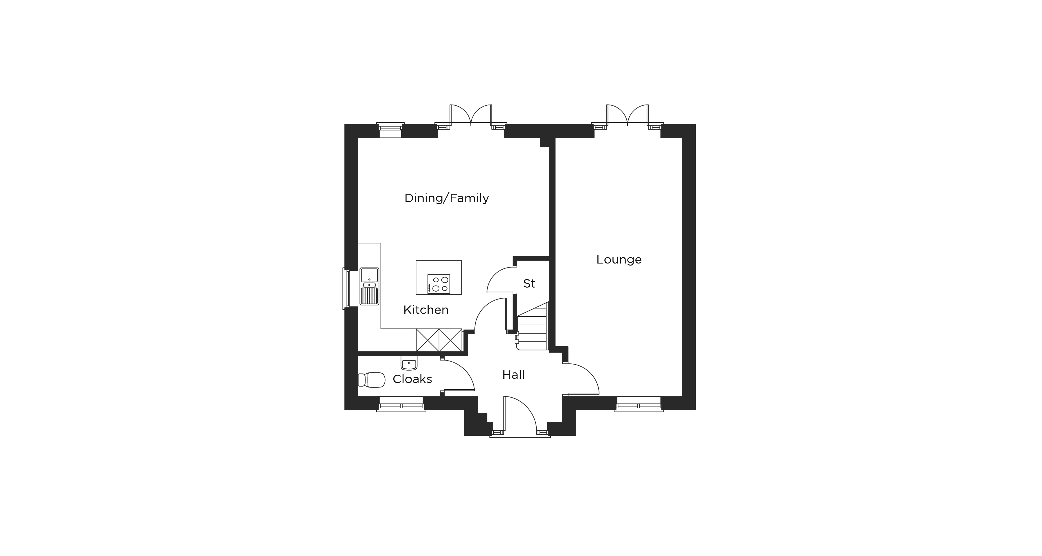 4 Bedrooms Detached house for sale in Mucklestone Road, Loggerheads, Market Drayton TF9