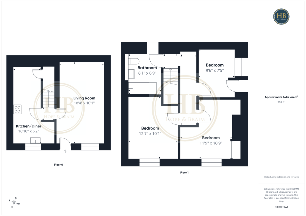 Primrose Cottage, Albion Road, Whitby floorplan