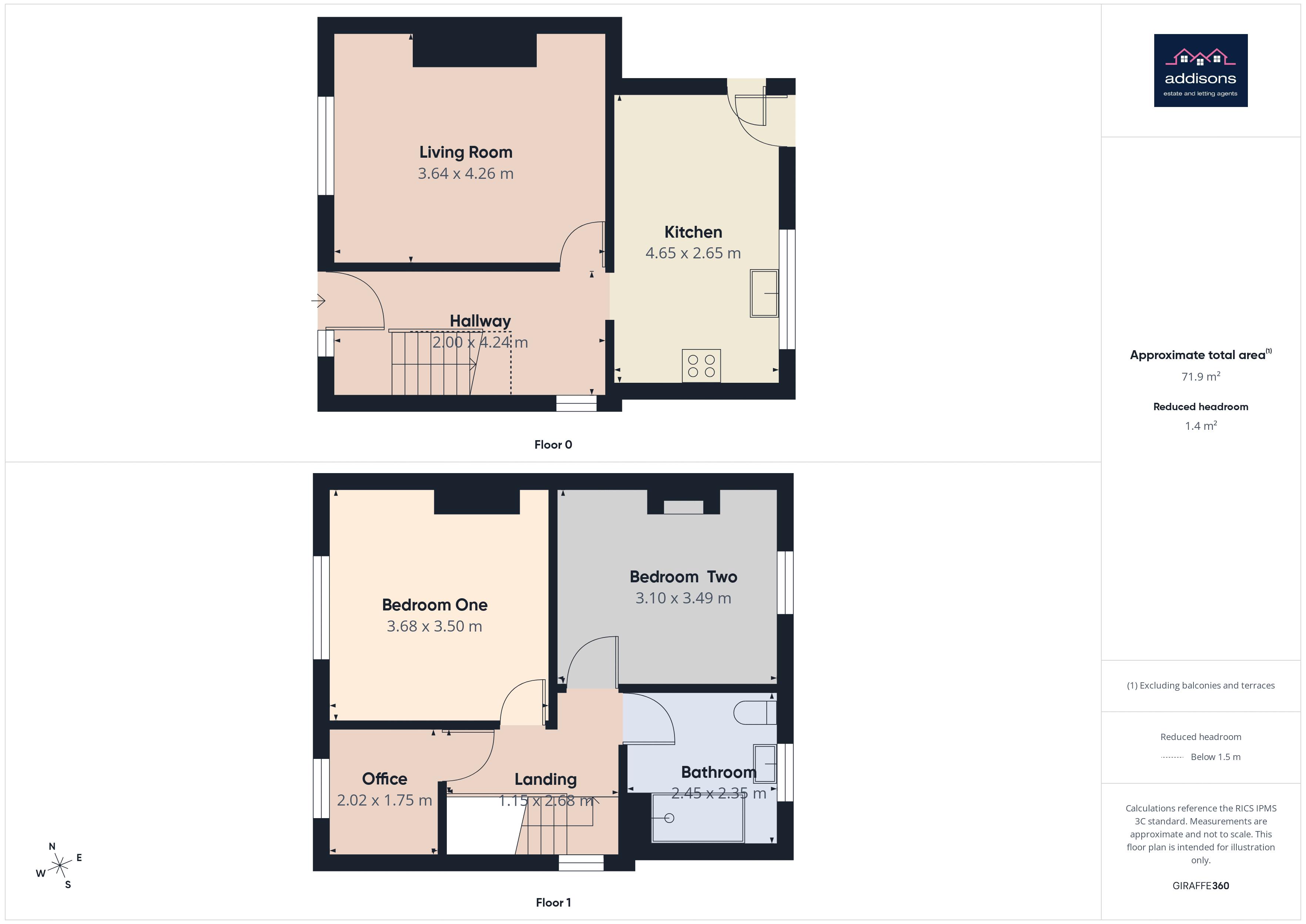 40, Moss Road, Wigan floorplan