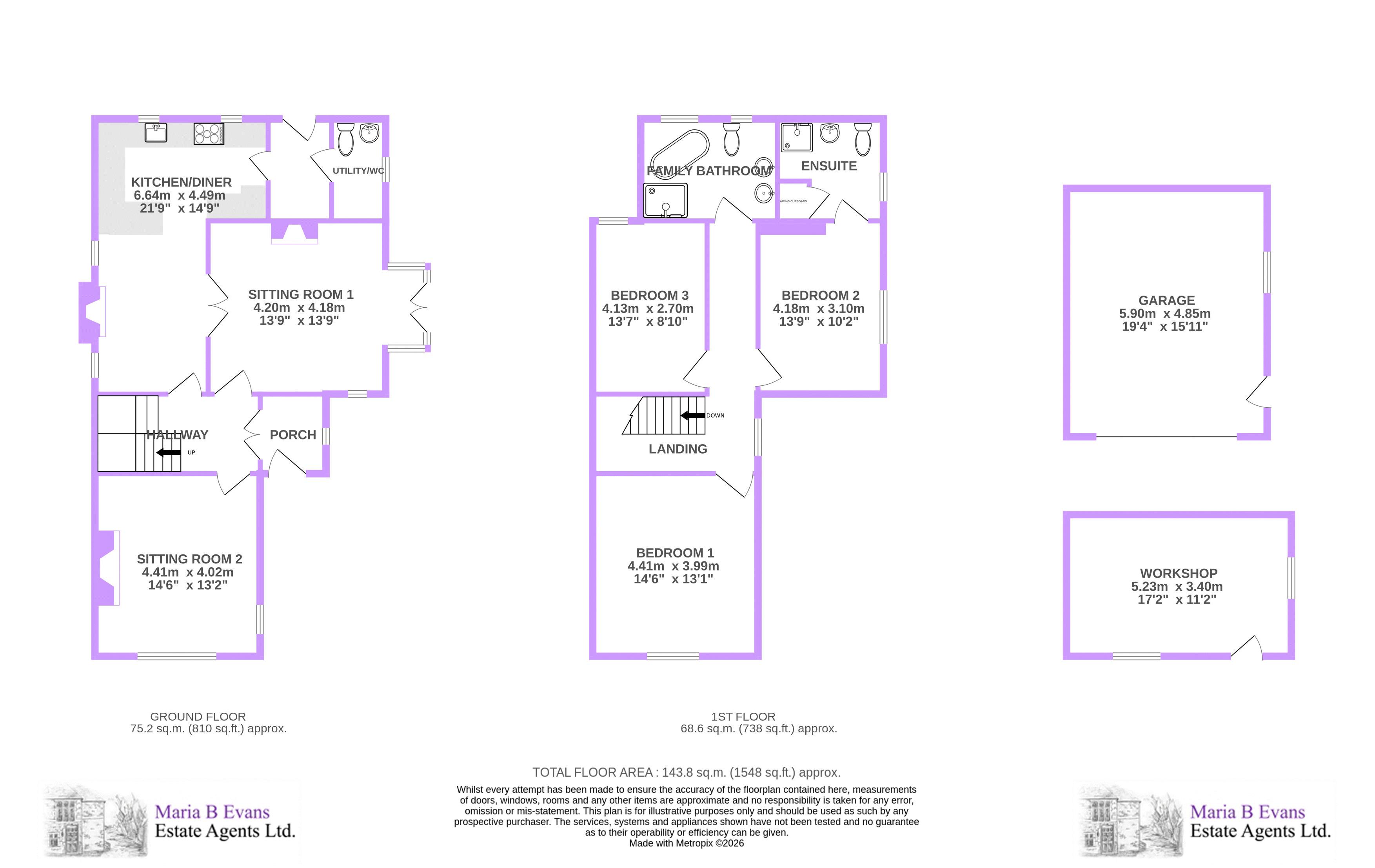 28, Ashfield Terrace, Wigan floorplan