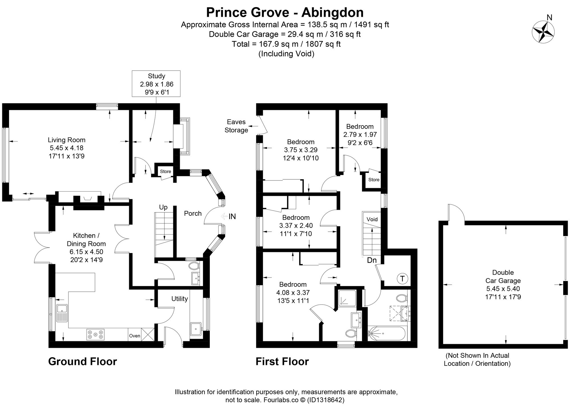 20 Prince Grove, Abingdon floorplan