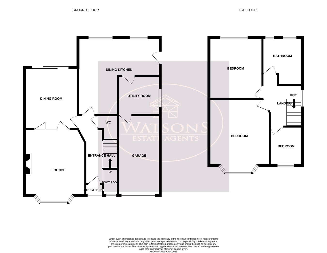 6, Grannis Drive, Nottingham floorplan