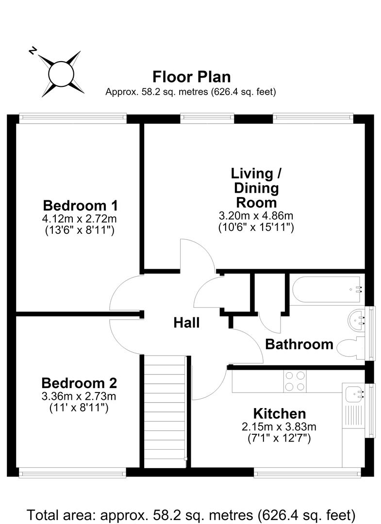 40, Enniskillen Road, Cambridge floorplan