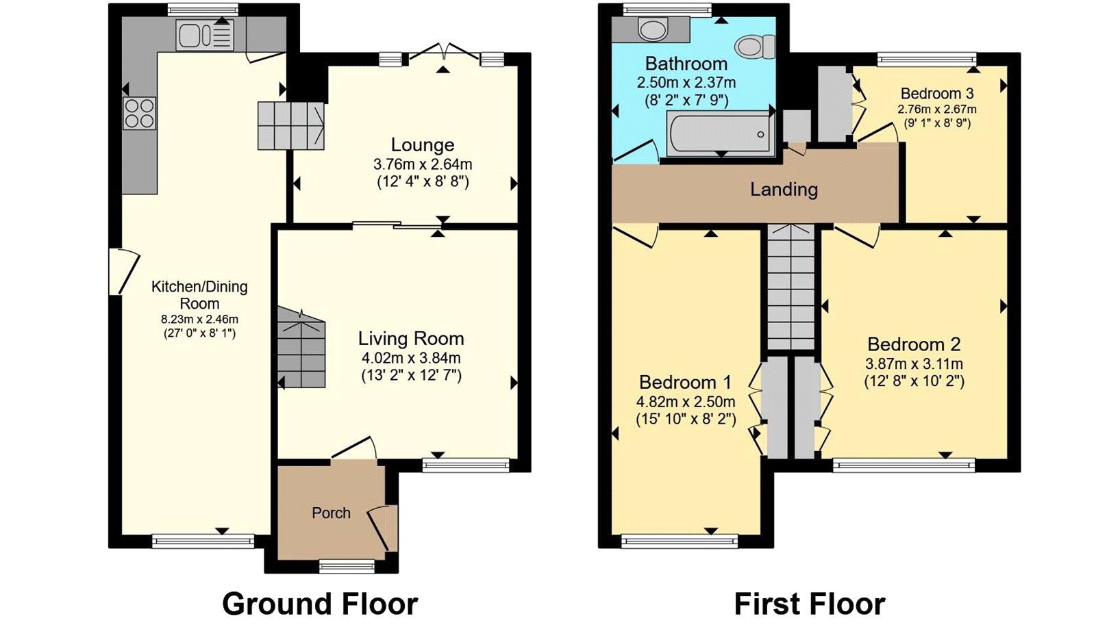 56, Cherry Tree Avenue, Derbyshire floorplan