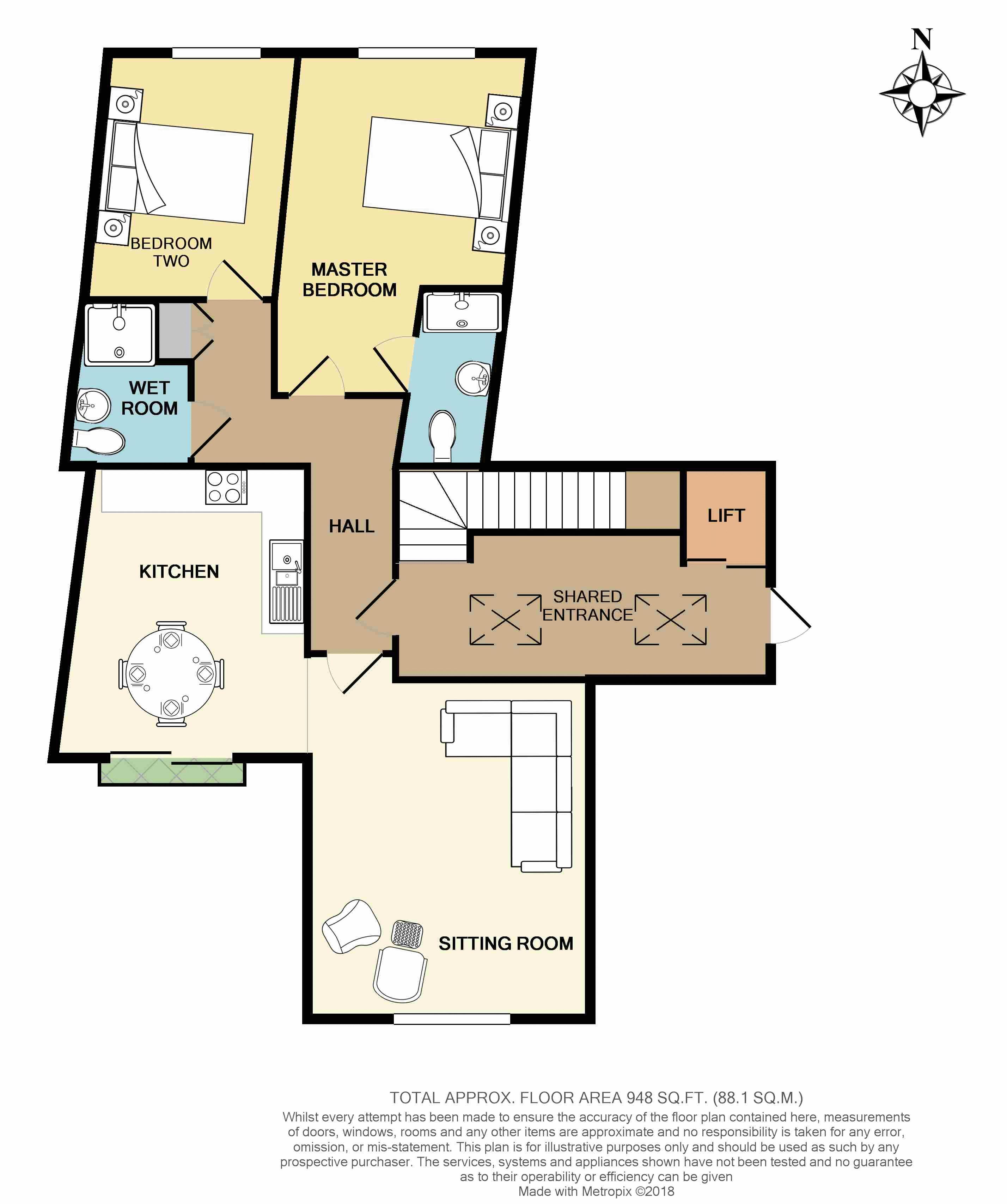 West Street, Somerton floorplan