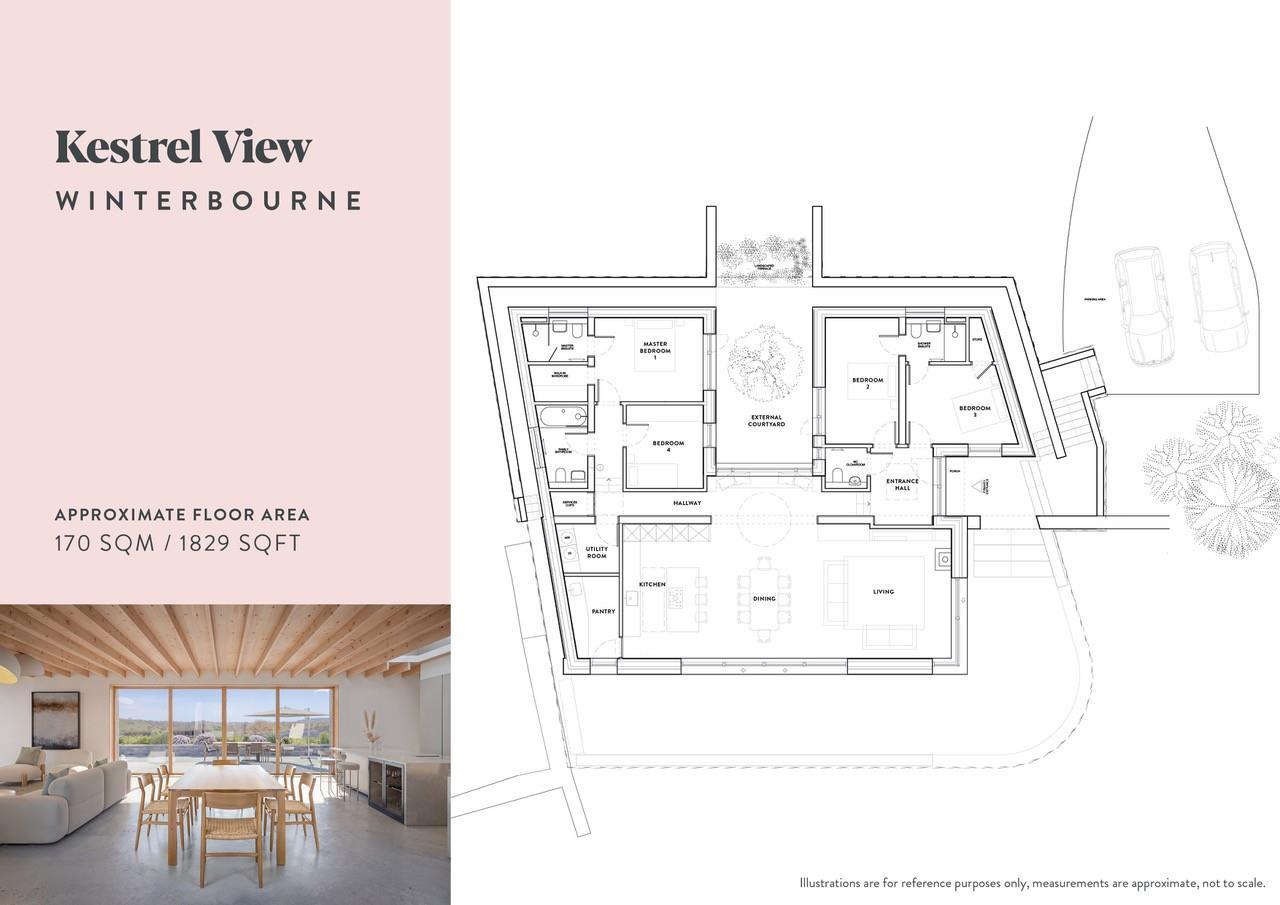 Kestrel View, Park Lane, Winterbourne floorplan