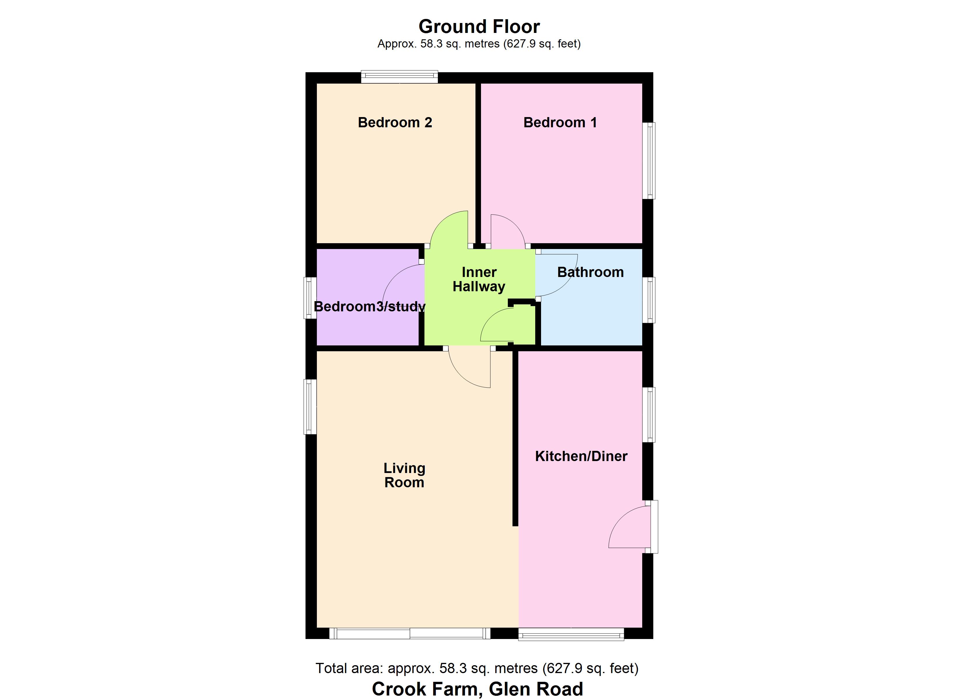 232, Glen Road, Shipley floorplan