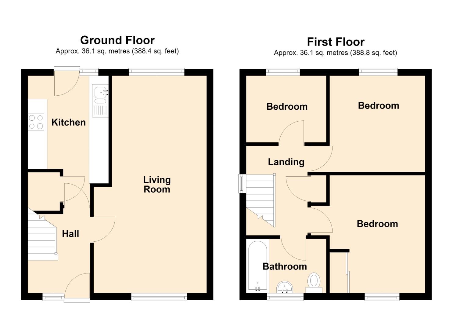 6, The Terrace, Fengate Drove, Weeting floorplan