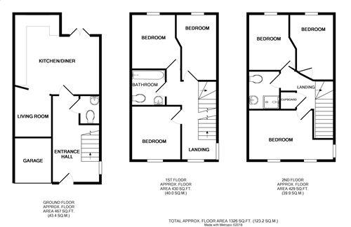 Great Copsie Way, Bristol floorplan