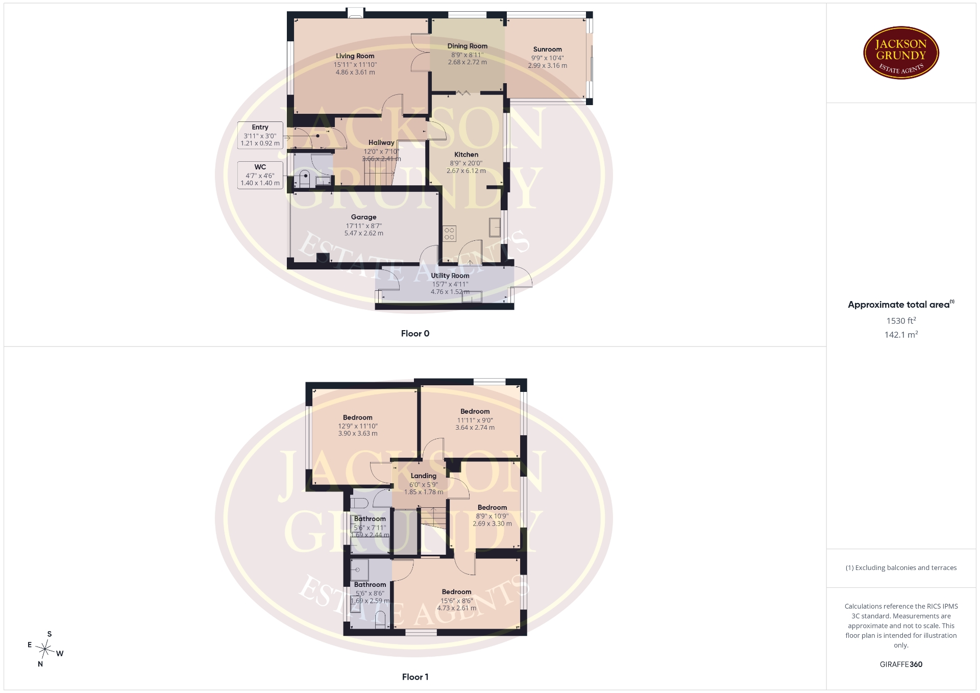 36, Glenfield Drive, Wellingborough floorplan